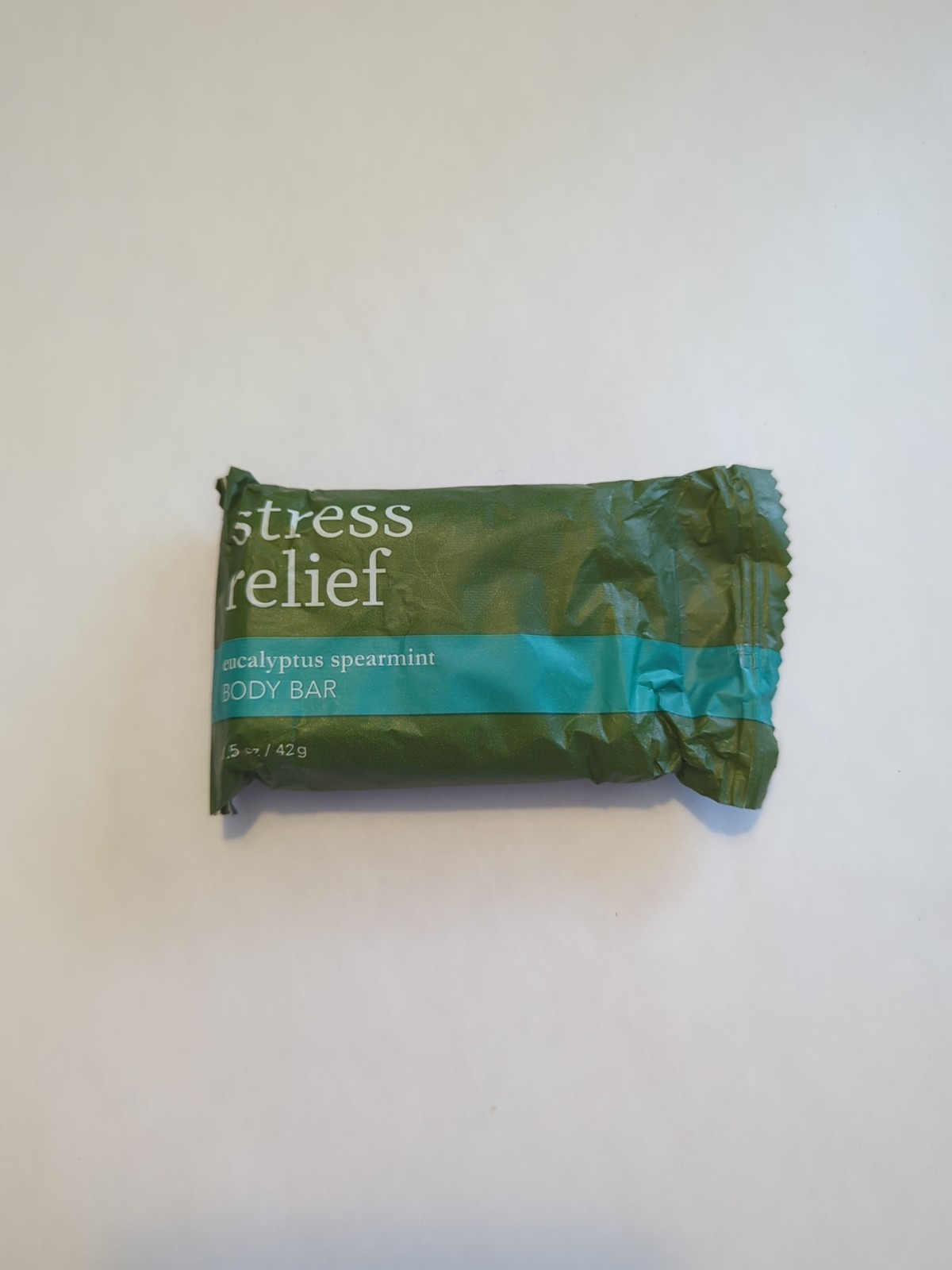 Bath and Body Works Stress Relief Eucalyptus Spearmint Body Bar NEW Aromatherapy