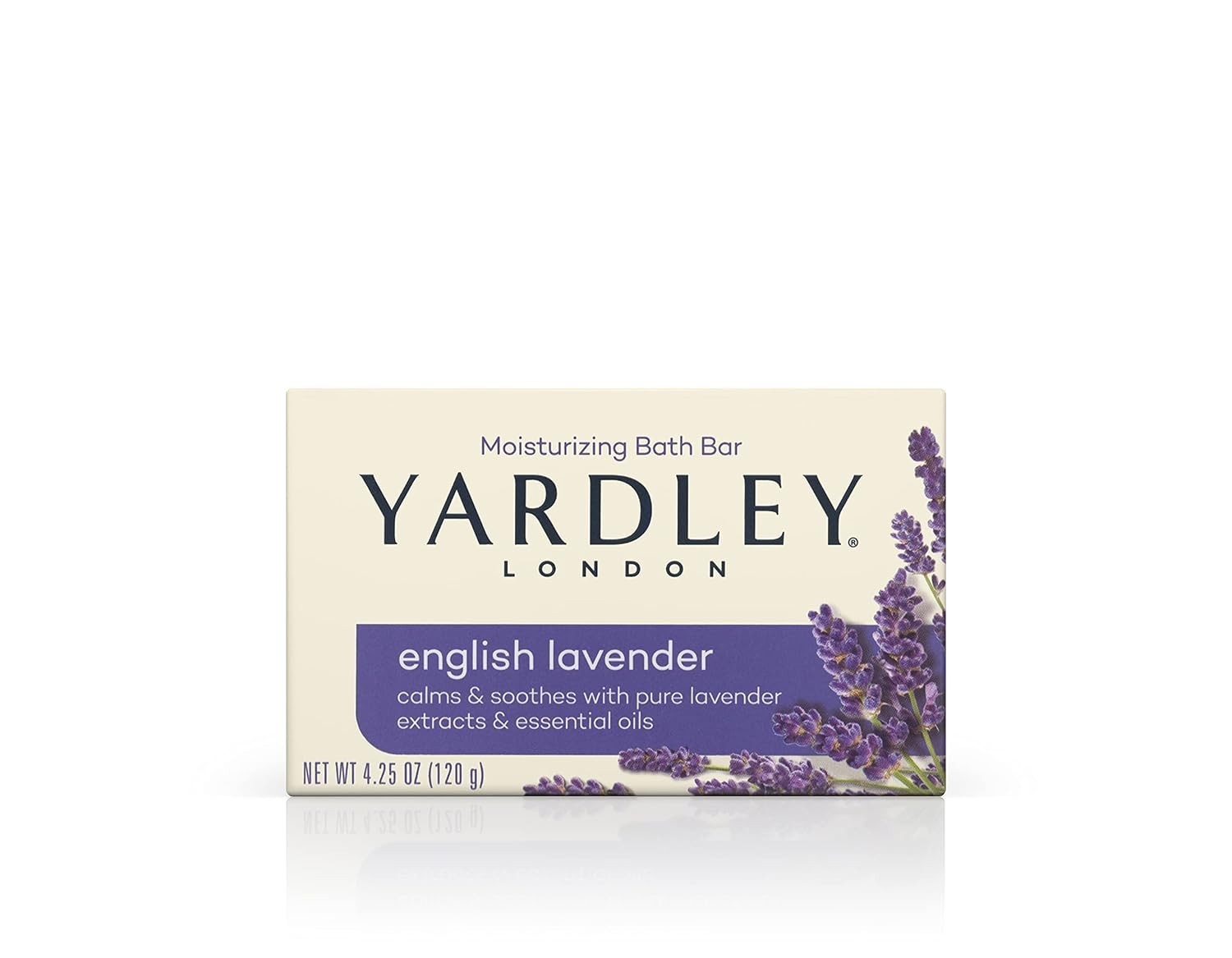 London English Lavender Essential Oils Soap Bar 4.25 oz 1 Pack
