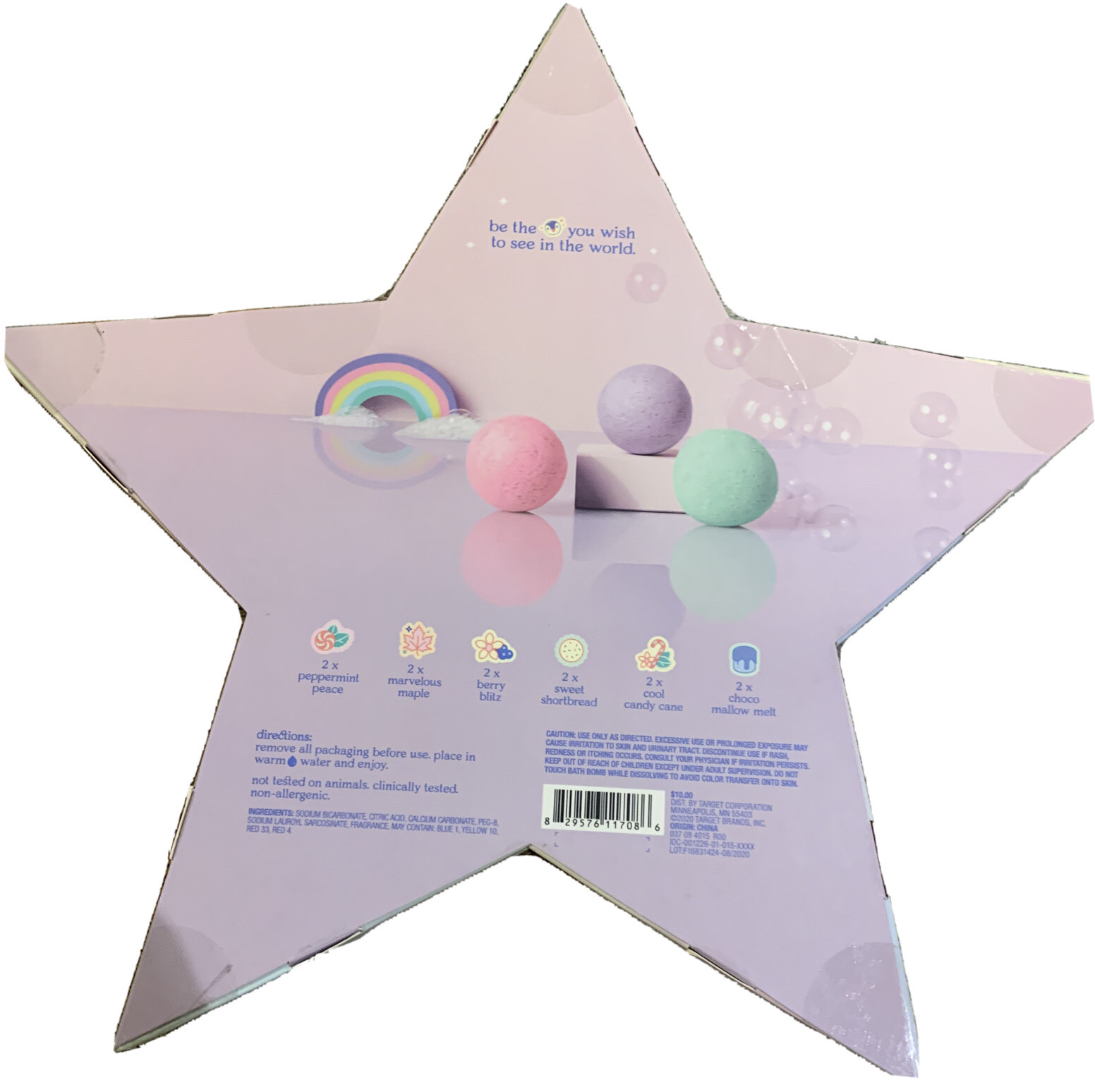12 Days of Dazzle Bath Bomb Advent Calendar – 12 ct/0.7oz – More Than Magic. NEW