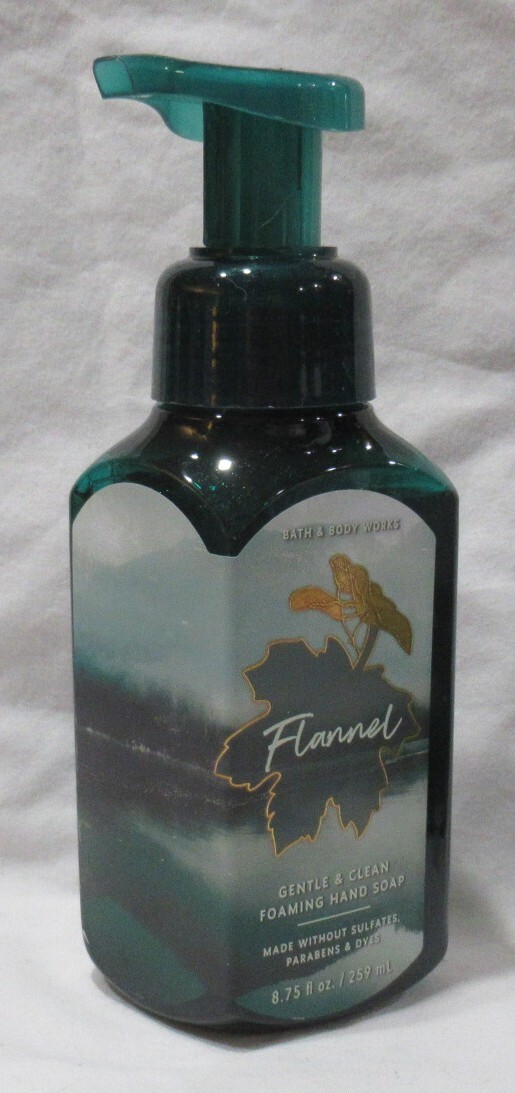 Bath & Body Works Gentle & Clean Foaming Hand Soap Set Lot of 2 FLANNEL