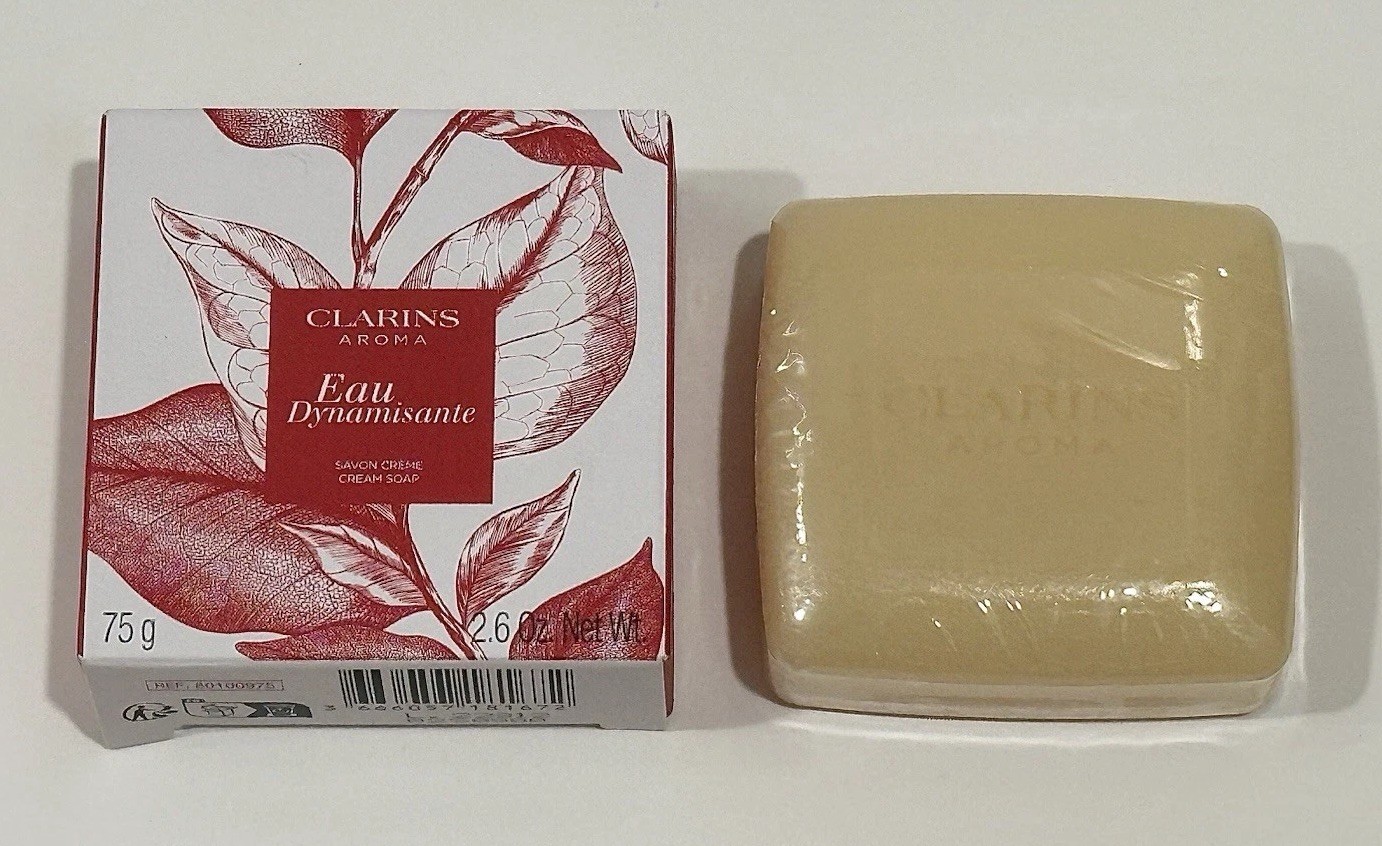 Clarins Aroma Cream Soap Bar 75g / 2.6 oz NEW IN BOX Made In Italy Discontinued