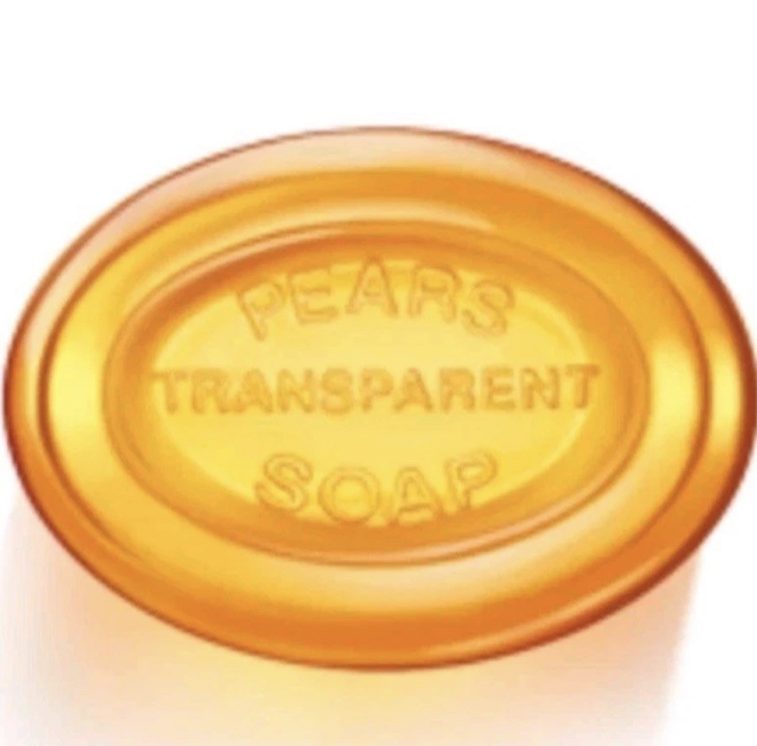 4~ Pears Transparent Glycerin Bar Soap 3.53 Oz Each ORANGE COLOR (FREE SHIPPING
