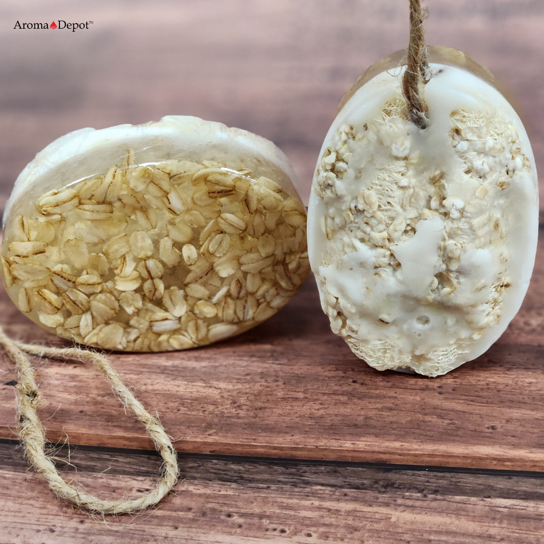 2-in-1 Handmade Soap – With or Without Loofah | Natural Face & Body Bar