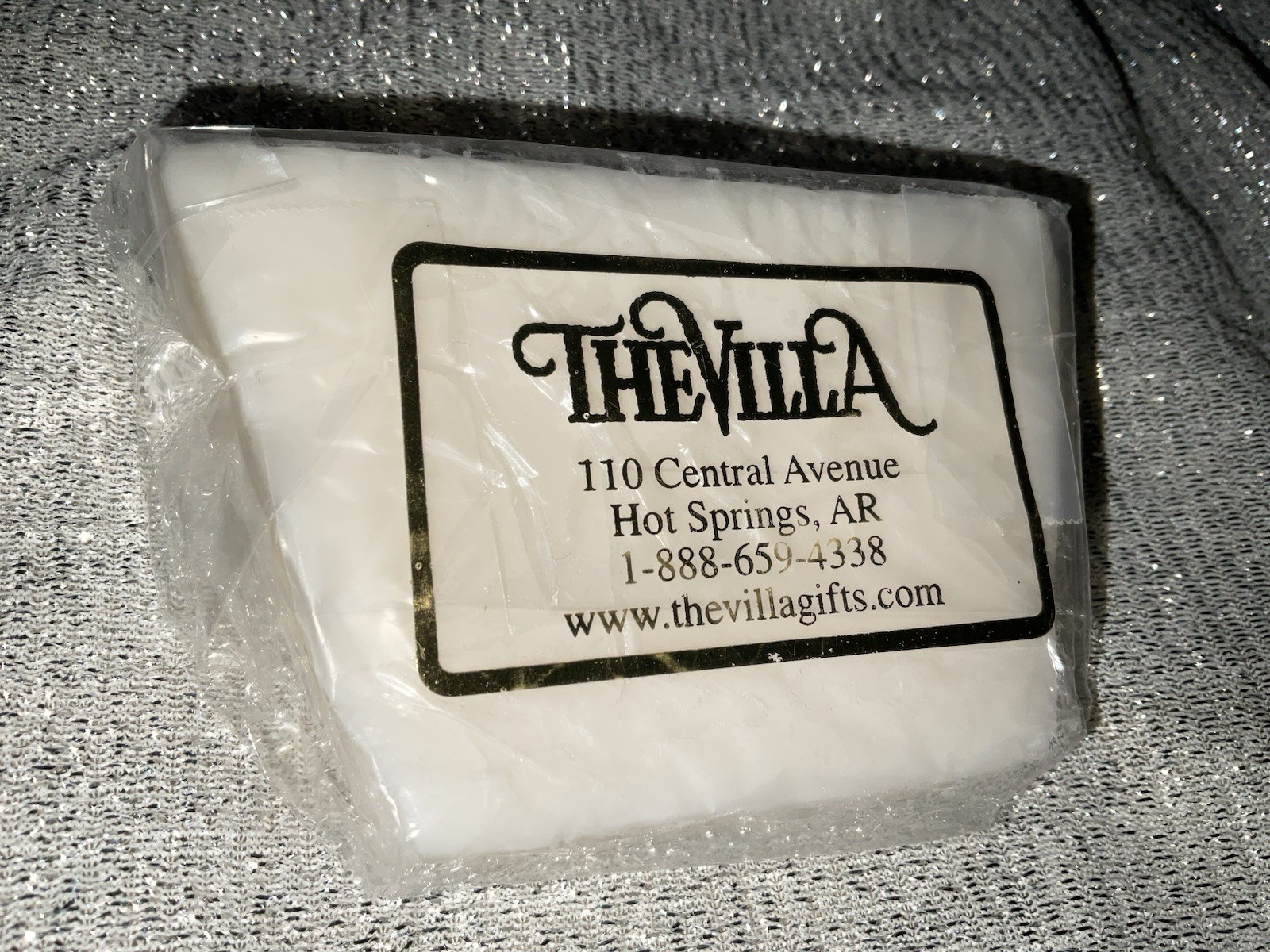 TheVilla Soap The Villa Hot Springs Arkansas See Pics New Sealed