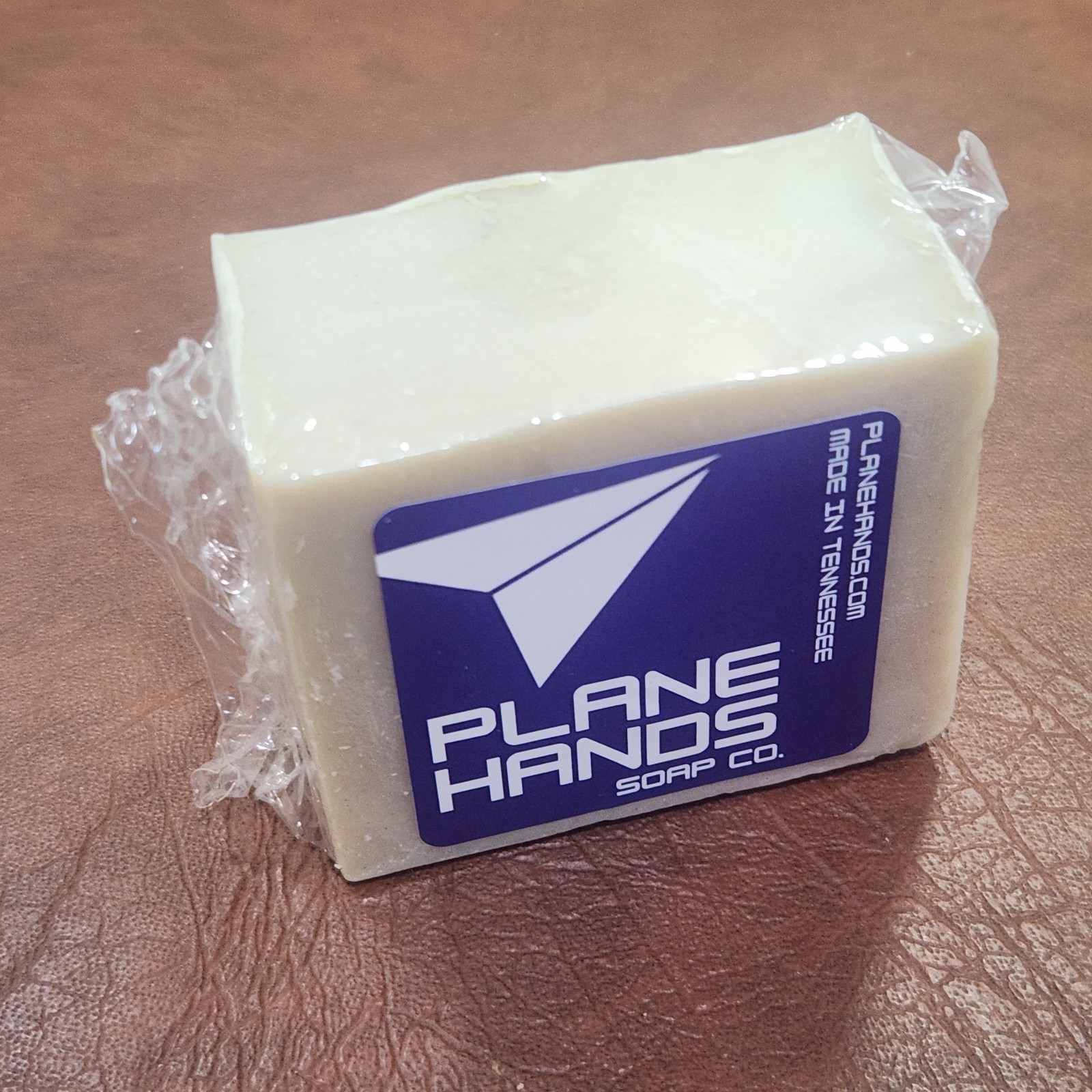 PLANE HANDS SOAP Co. Cold Processed Soap; Full-Body Soap; Citron & Oak