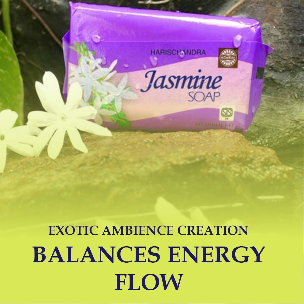 Ayuveda Natural Jasmine Scent Perfumed Soap Floral Herbal Soap 70g FREE SHIPPING