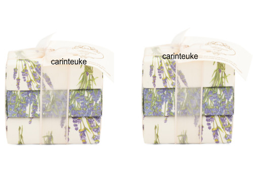 2-Pack Alchimia ~ Lavender Scent Set of 3 x 100g Bath Bars Handmade Luxury Soap