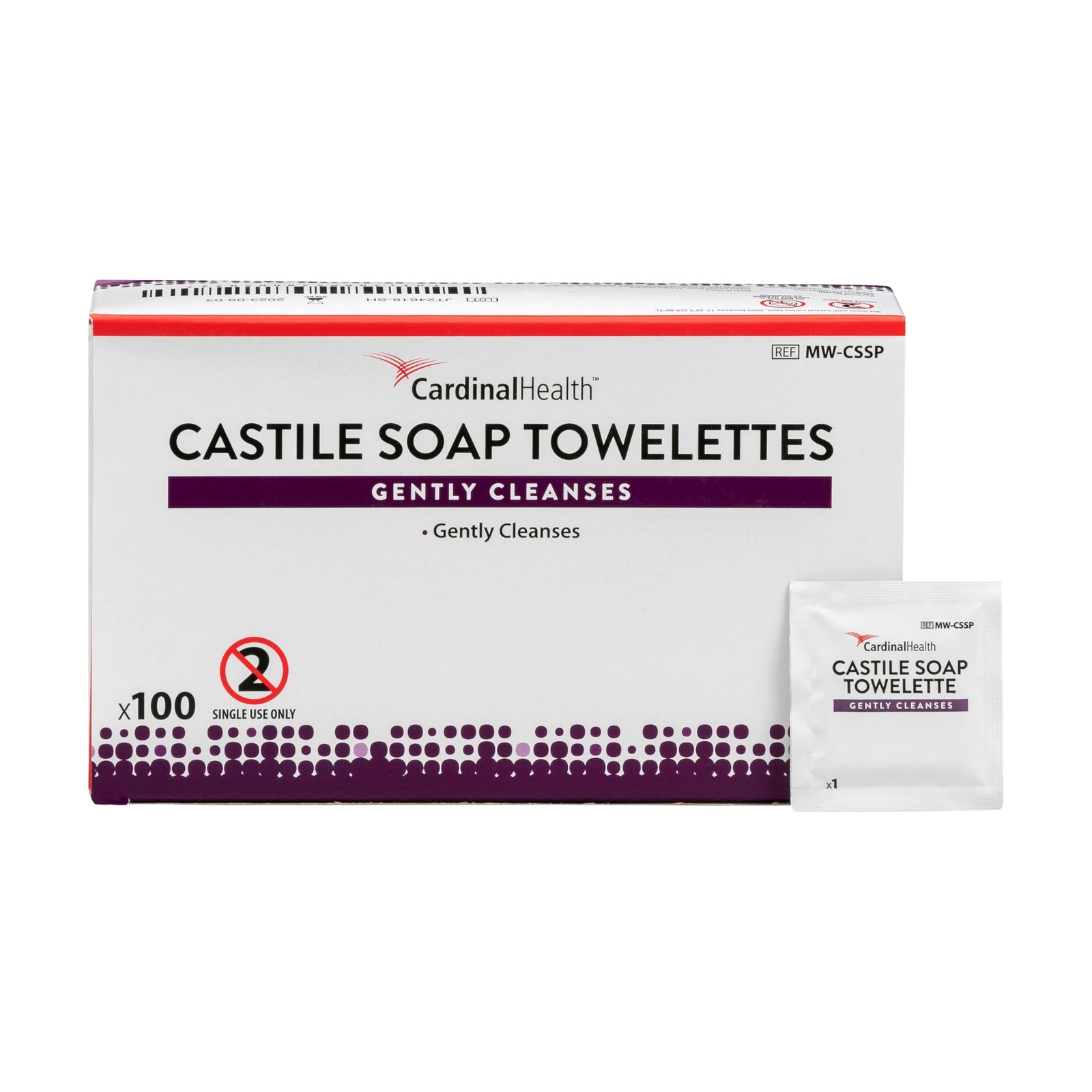 Castile Soap Towelette/Wipe | Box of 100