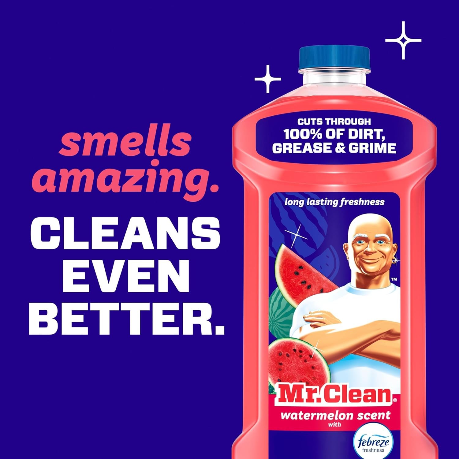 Mr. Clean All Purpose Cleaner, Mop Soap, Floor Cleaner for Mopping Home, Bathroo