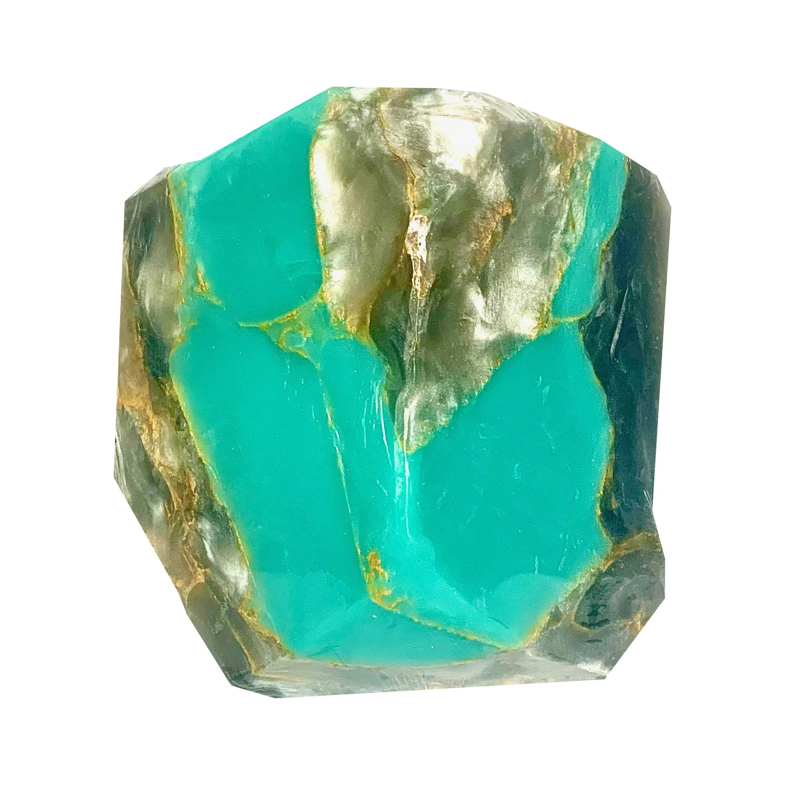 T.S. Pink SoapRocks Jewel Collection – Turquoise in Silver