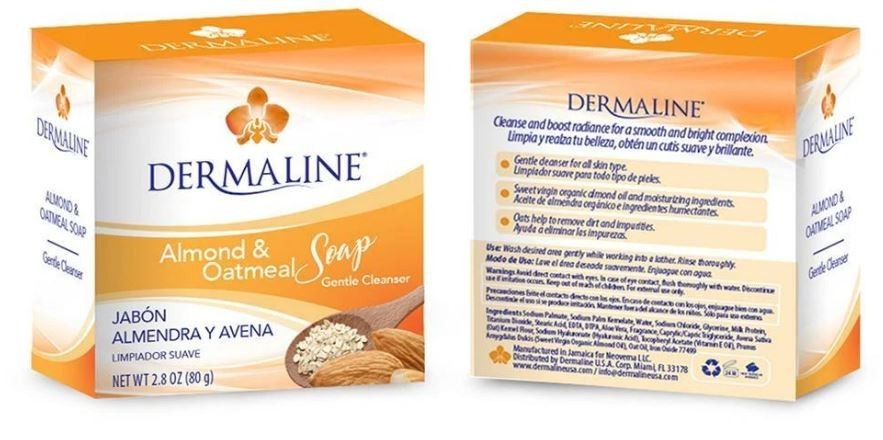 Dermaline Soaps 2.8 oz, Delicate fragrance soaps, Rosehip Oil, Coconut Milk….