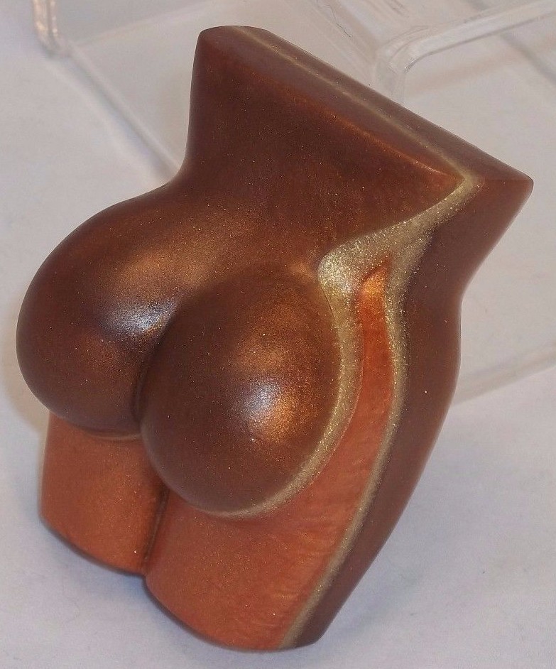 Big Brass, our impressive booty in bronze and gold metallics & a rich scent butt