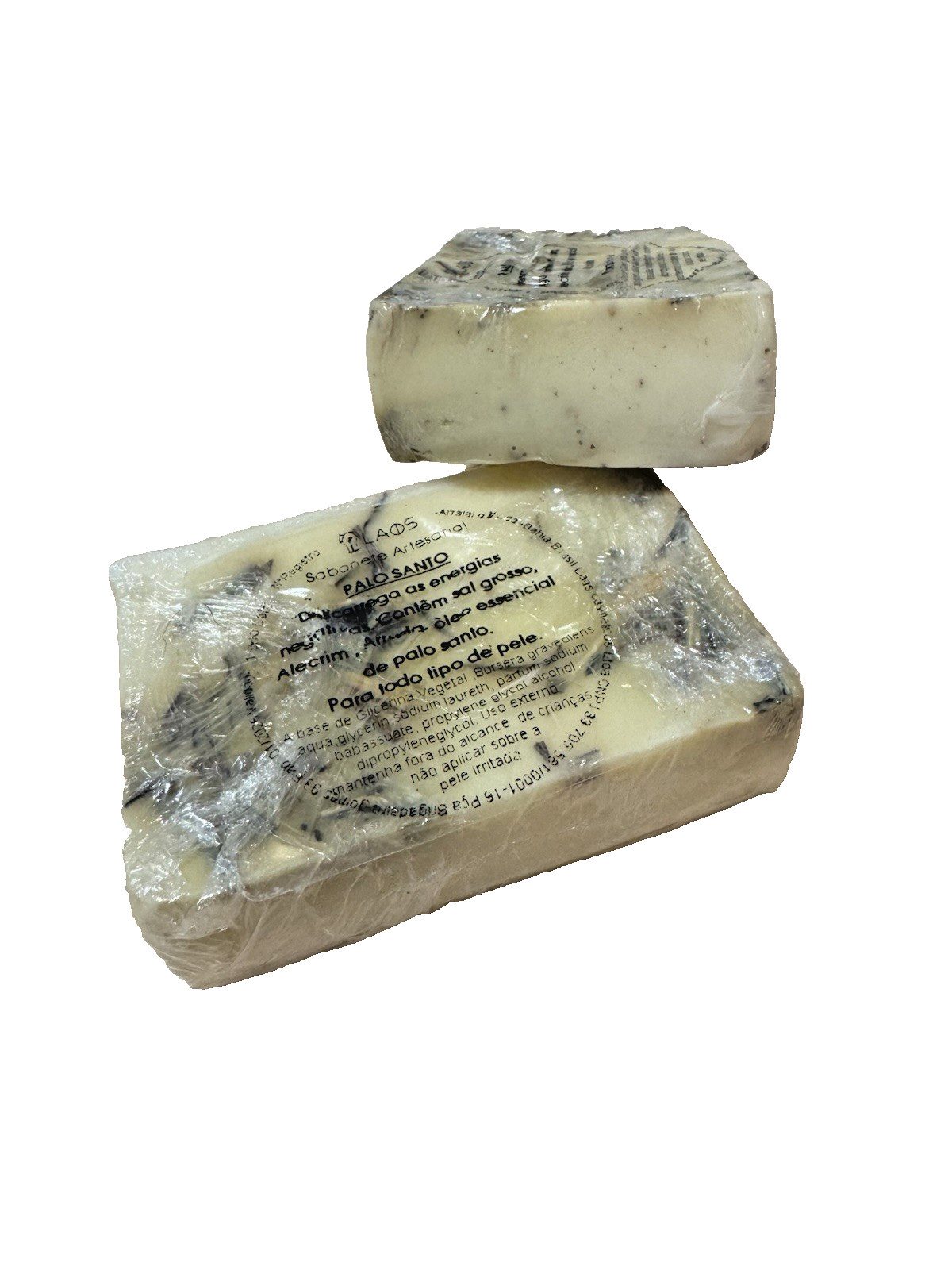 Handmade Palo Santo Soap 90g Rosemary Rue Sea Salt Botanical Cleansing Bar