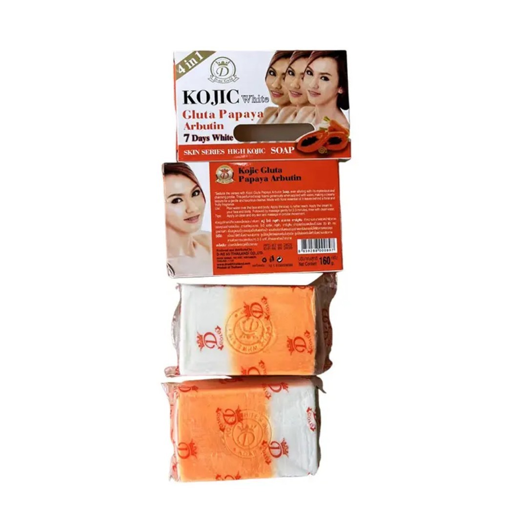 Kojic Arbutin Brightening Bar Soap Colla Skin Dark Spot Remover 160g [USA Stock]