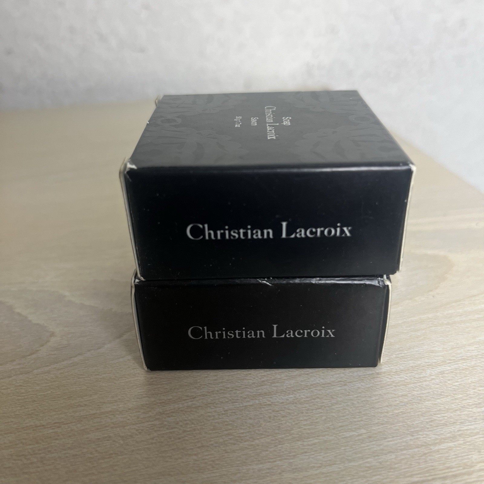 Christian Lacroix Soap Bars Lot of Two 1.7 Oz 50g Each Travel Size