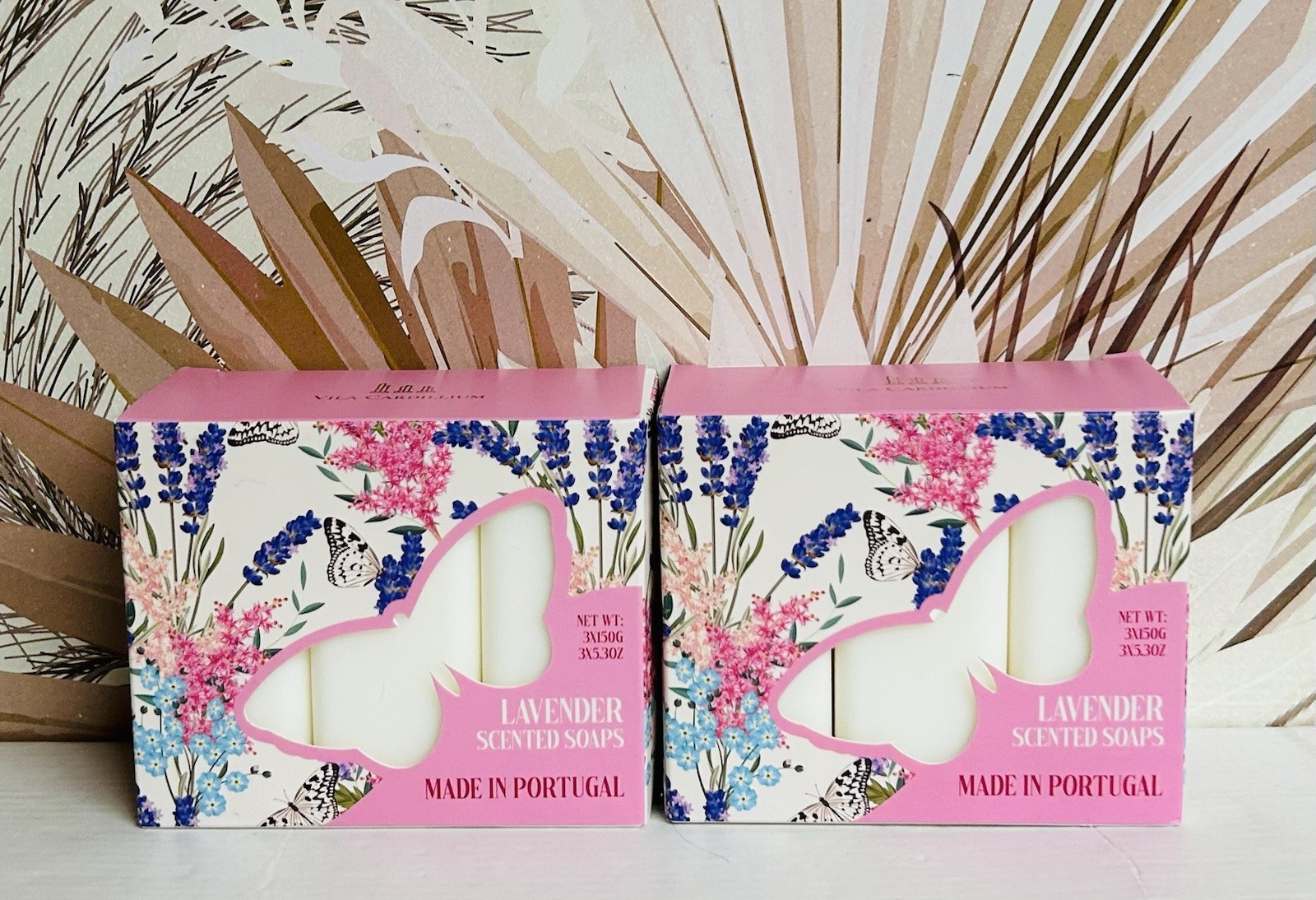 2-Pack Vila Cardillium ~ Lavender Bar Soap 6 Bars 5.3 oz Each