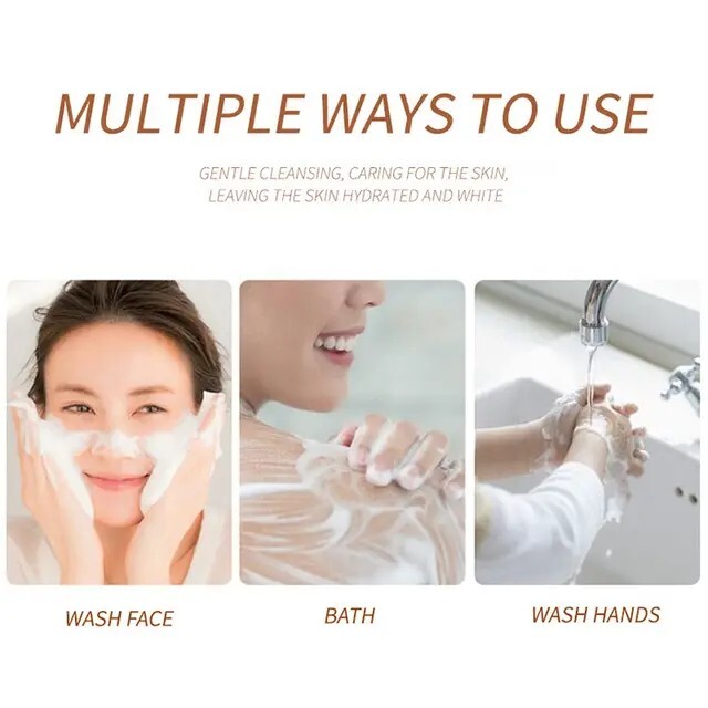 2pcs Ginger Soap Bar, Darkspots Face and Body Soap, 100g [USA Stock]