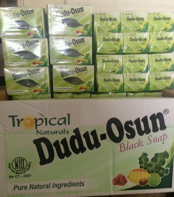 Tropical Naturals Dudu-Osun Black Soap Pure Natural Ingredients 6 bars New Box