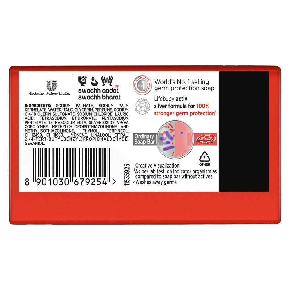 Total 10- Soap Bar – 125G X 3 Bars