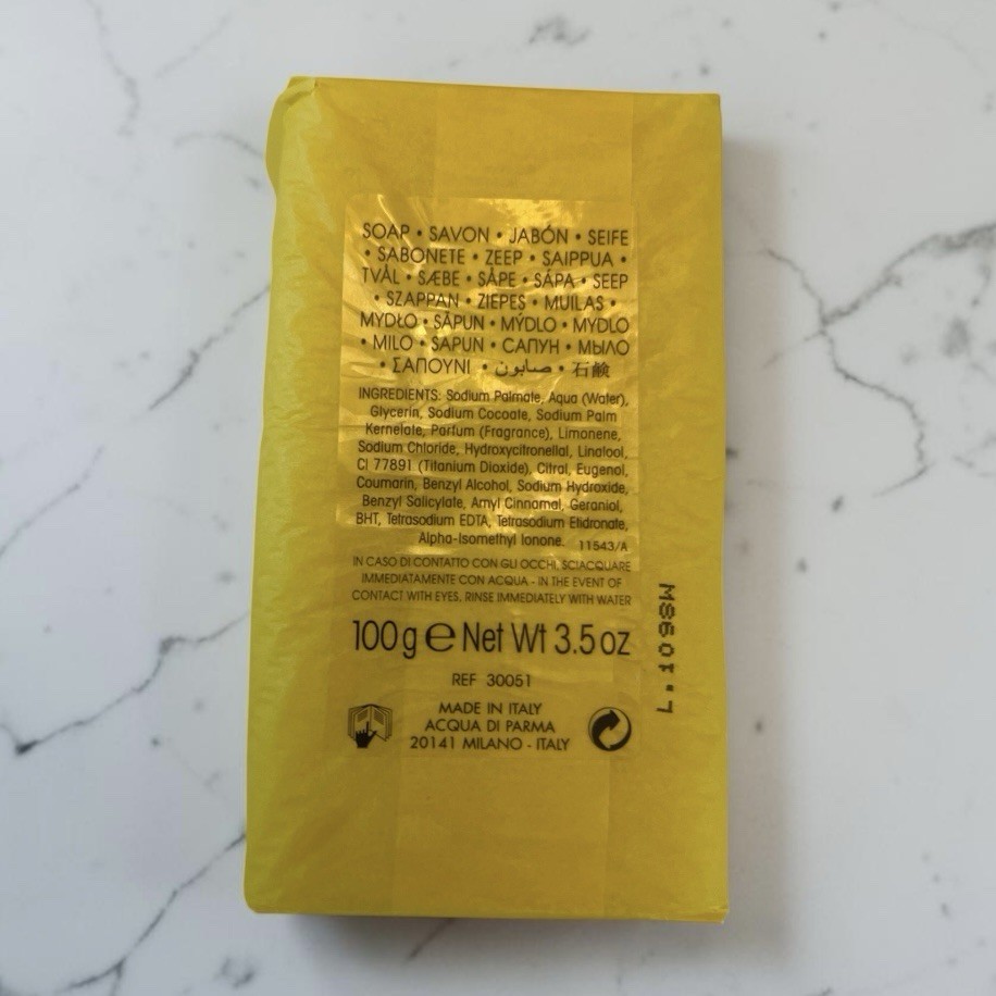 Acqua Di Parma Colonia 2 Pack Perfumed Soap & Box NEW