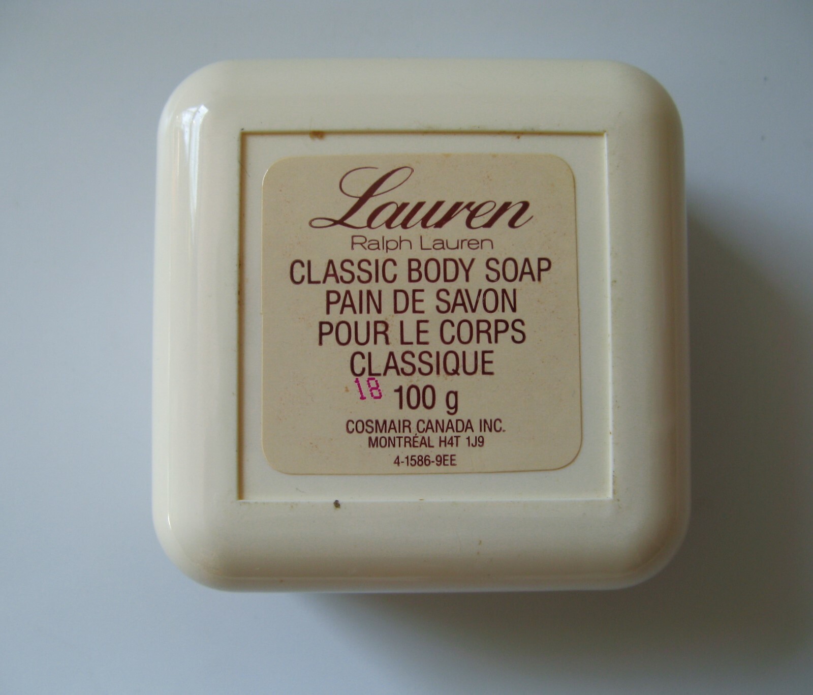 Vintage Lauren by Ralph Lauren Classic Body Soap 100g