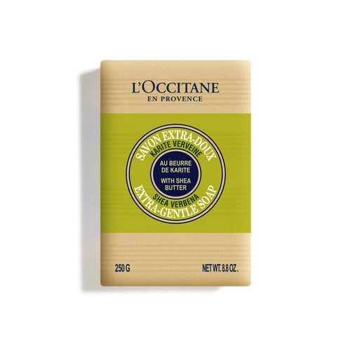 L’OCCITANE Shea Verbena Extra Gentle Body Soap 250G New