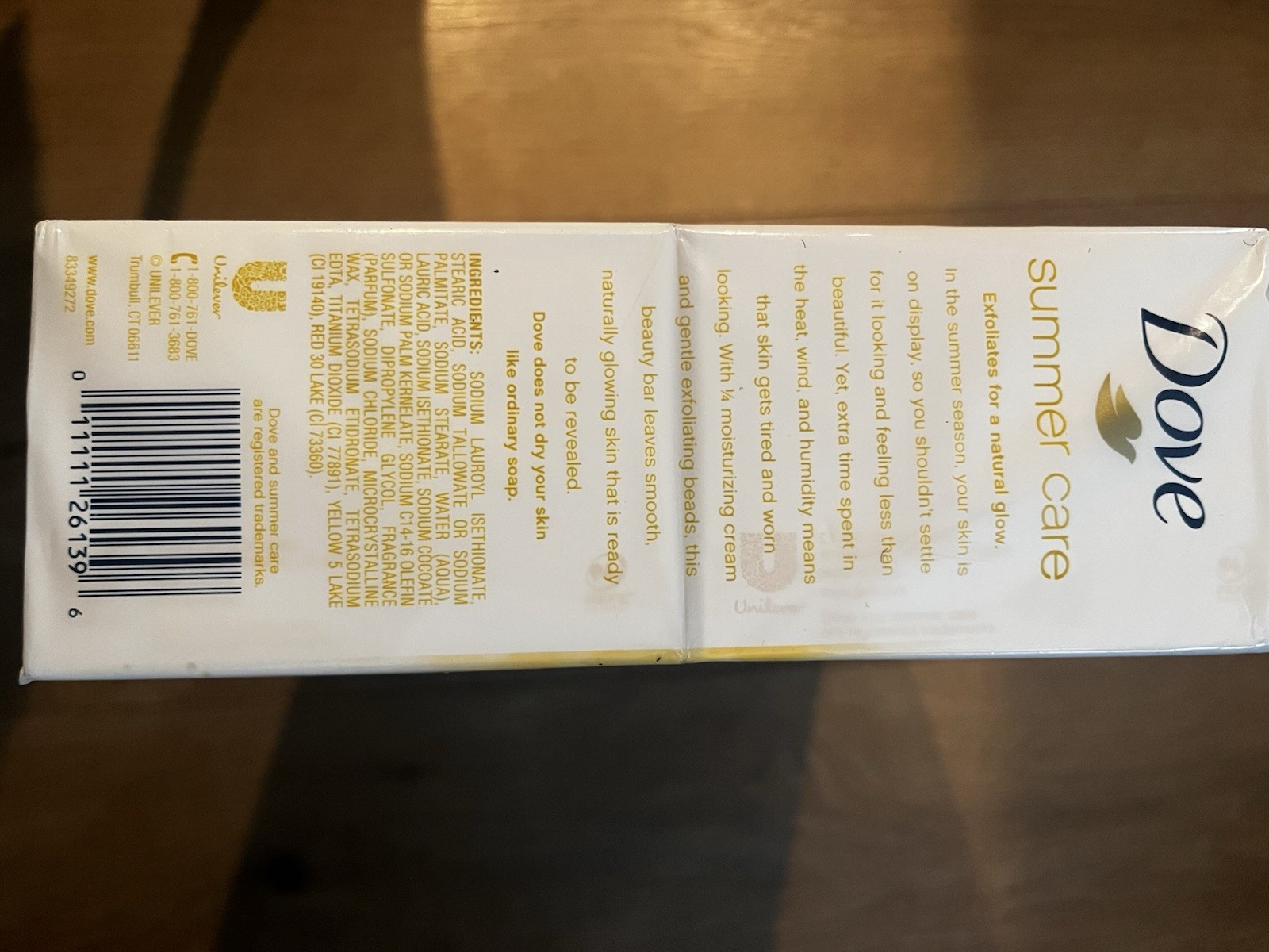 Dove Summer Care Limited Edition Moisturizing Beauty Bar 4oz Pack Of 16