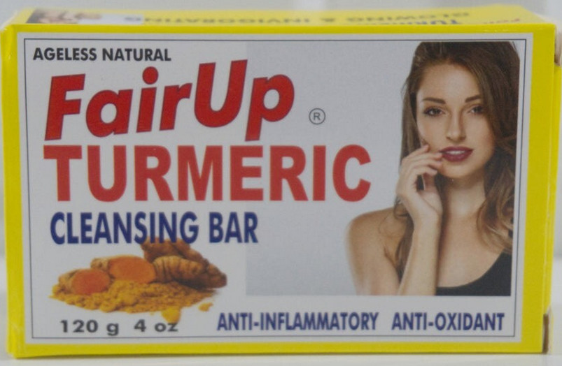 3 Pack FairUp Turmeric deep cleansing Bar Soap Glowing Skin