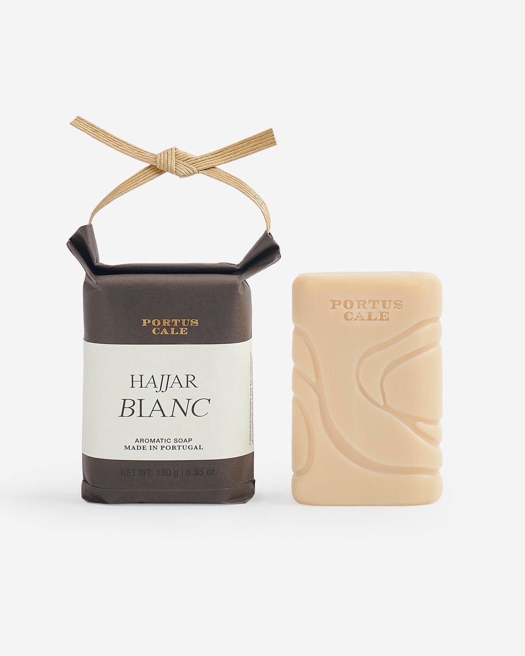Portus Cale Hajjar Blanc, 180g Soap Woody and Oriental Fragrance Luxury…