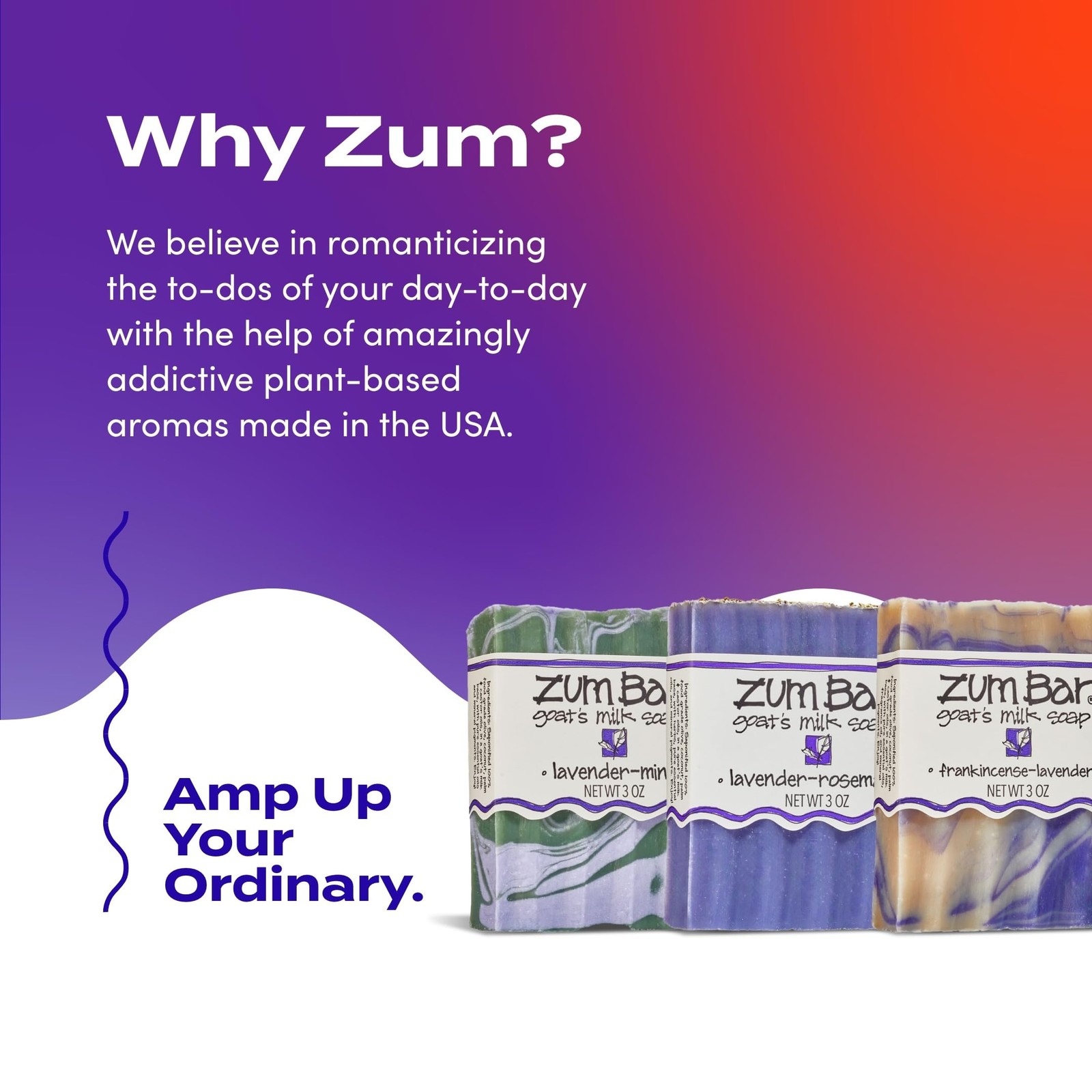 Zum Goat’s Milk Soap Bar – Bar Soap for Hands & Body Made with Essential Oils…