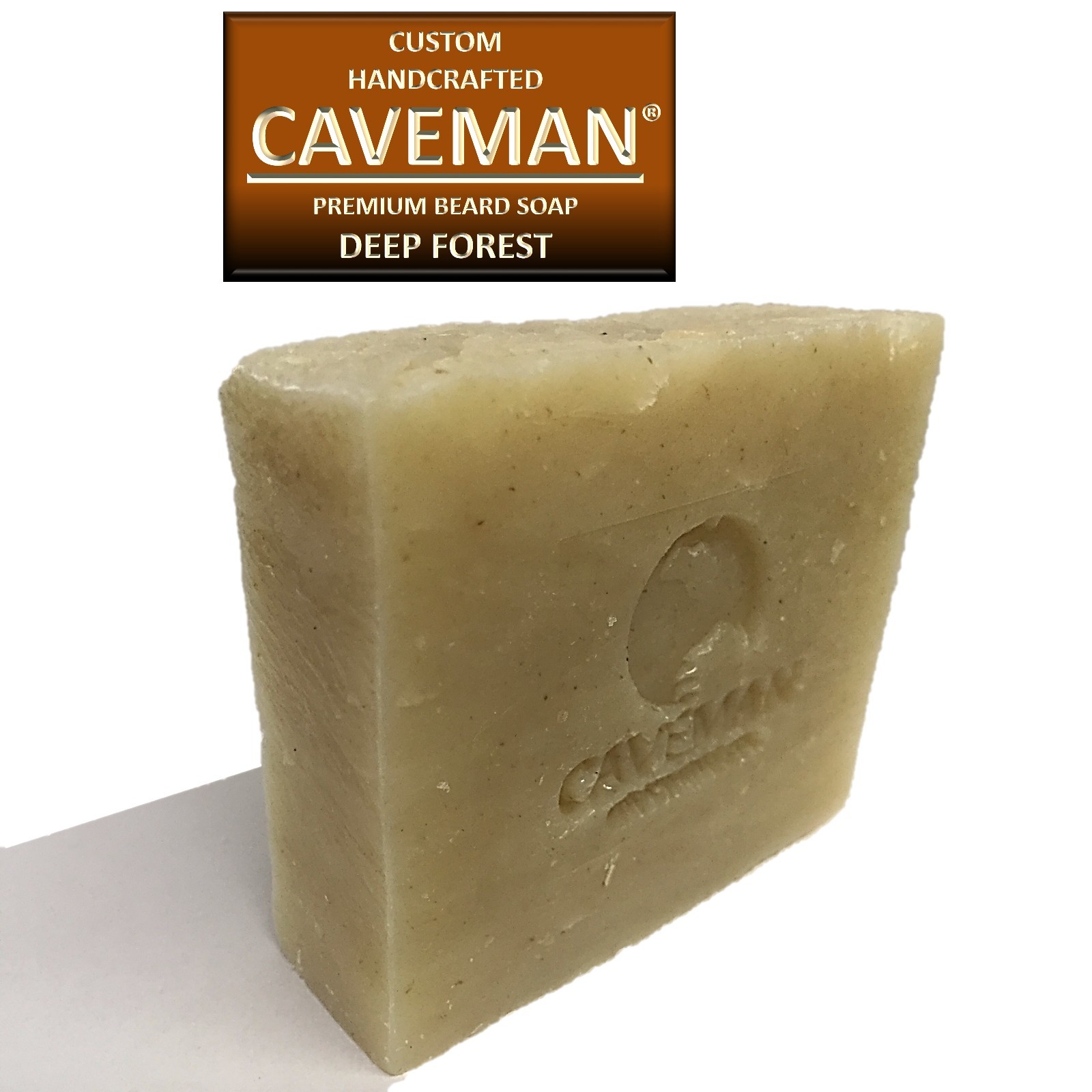 Original Handcrafted Beard and Body Soap by Caveman (Orange Bourbon)
