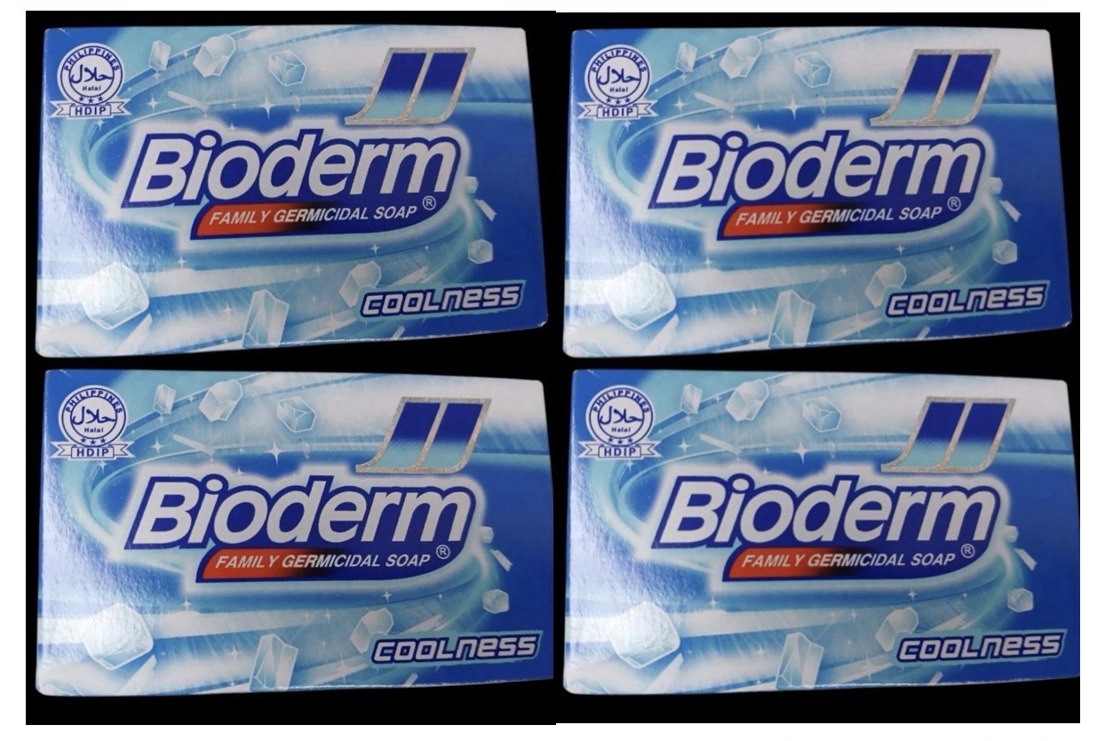 Bioderm Coolness Family Germicidal Soap 135g X (4bars)