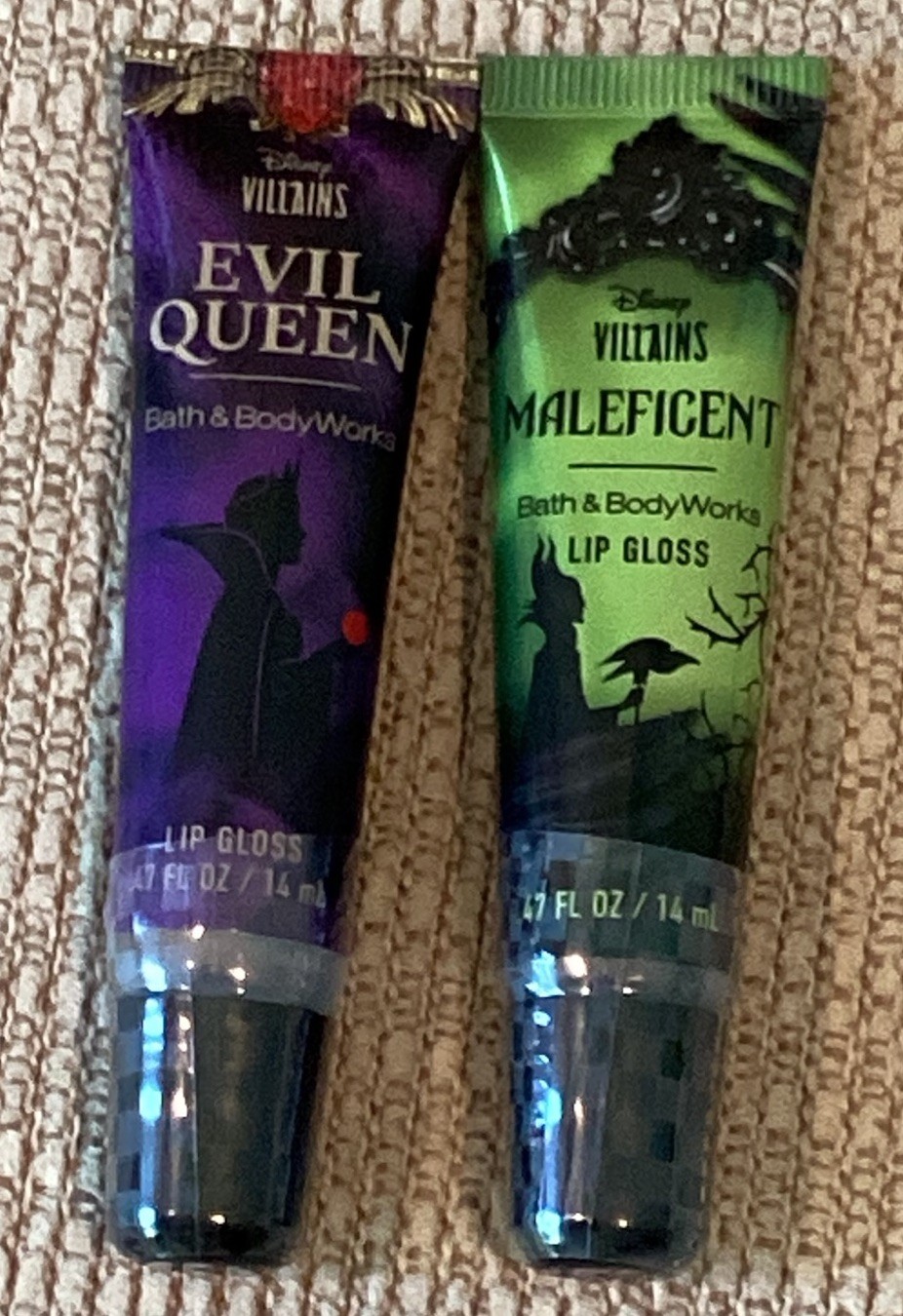 Bath and Body Works~Disney Villains Lip Gloss- Set Of ~2Ltd.Ed
