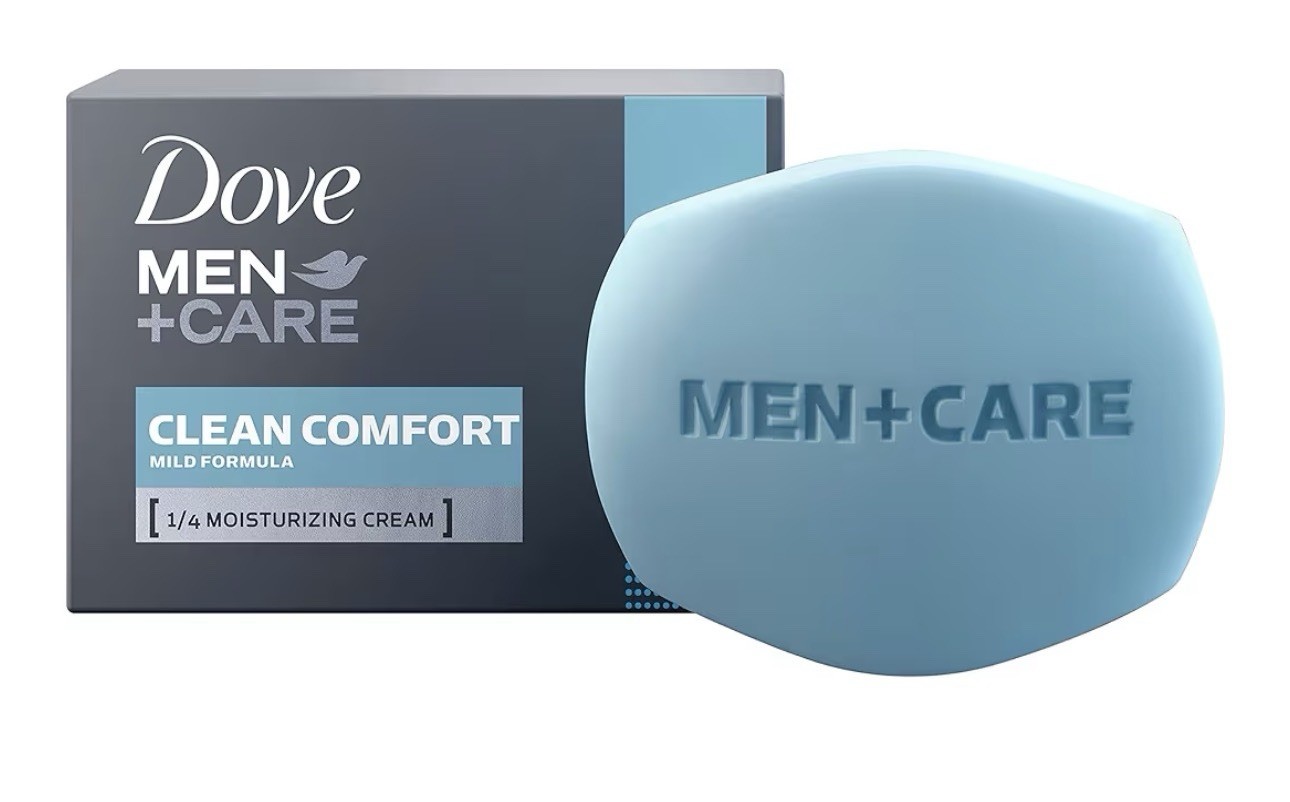 DOVE MEN + CARE 3 in 1, Hand & Body +Face +Shave Bar Extra Clean Comfort 6 Pack