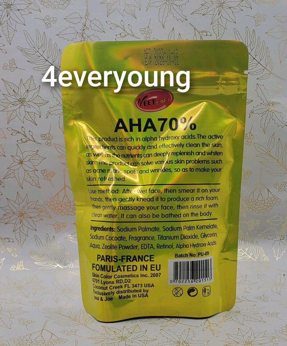 Veet Gold AHA 70% Anti Pimple,Anti Acne And Face Cream Veet Gold face Soap