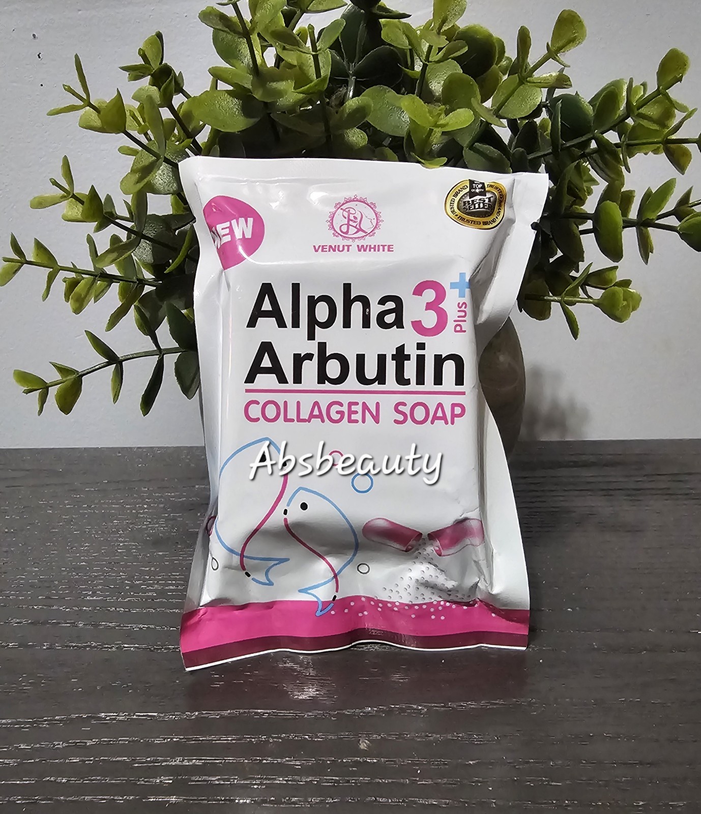 Venut White Alpha Arbutin 3plus Collagen Soap Original&Authentic💯✅️