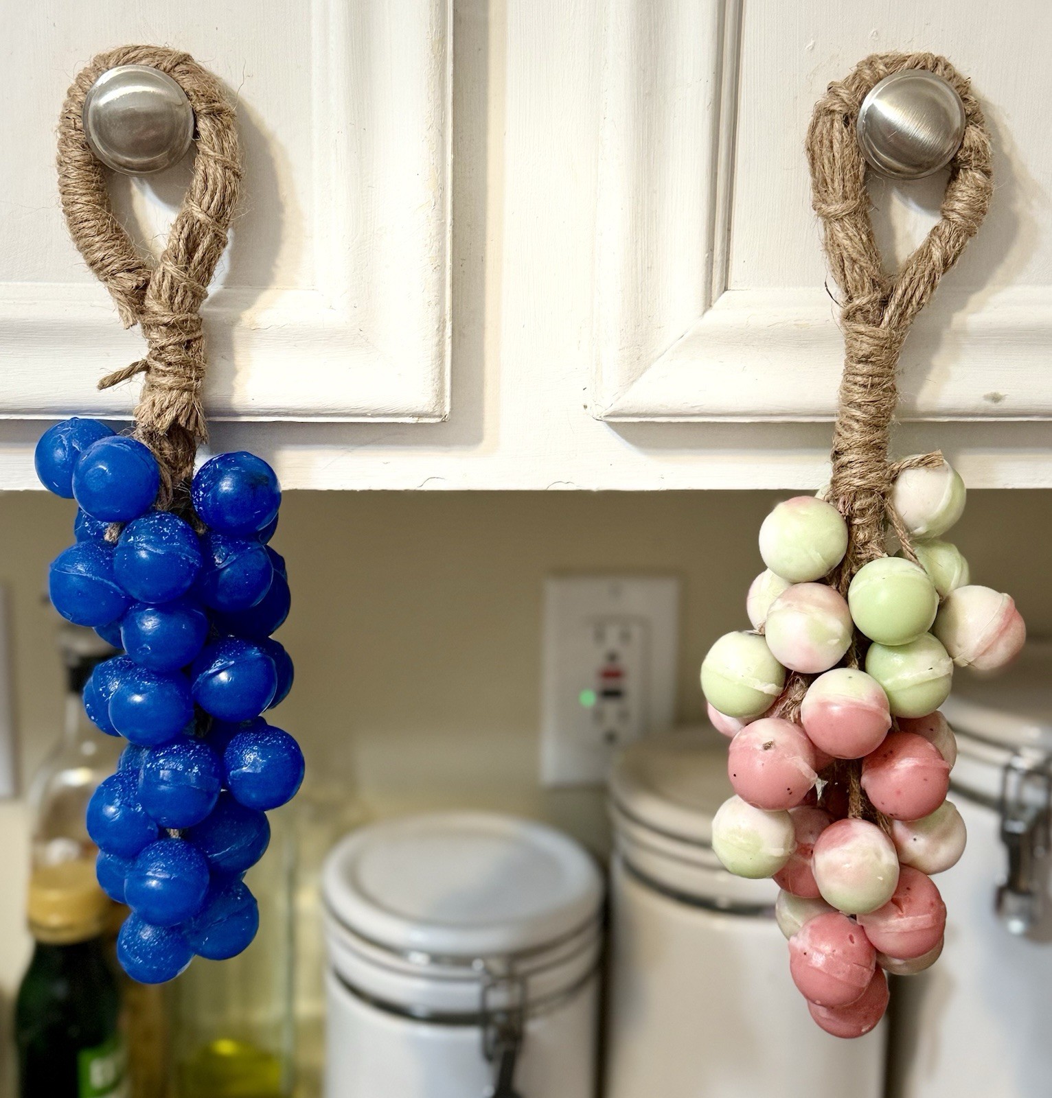 Grape Vine Soap Soap On a Rope, Hanging Soap Bundle