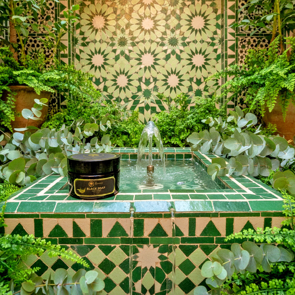 Renaissance de Beaute ~ Nila Black Soap for Deep Purification for a Hammam Glow