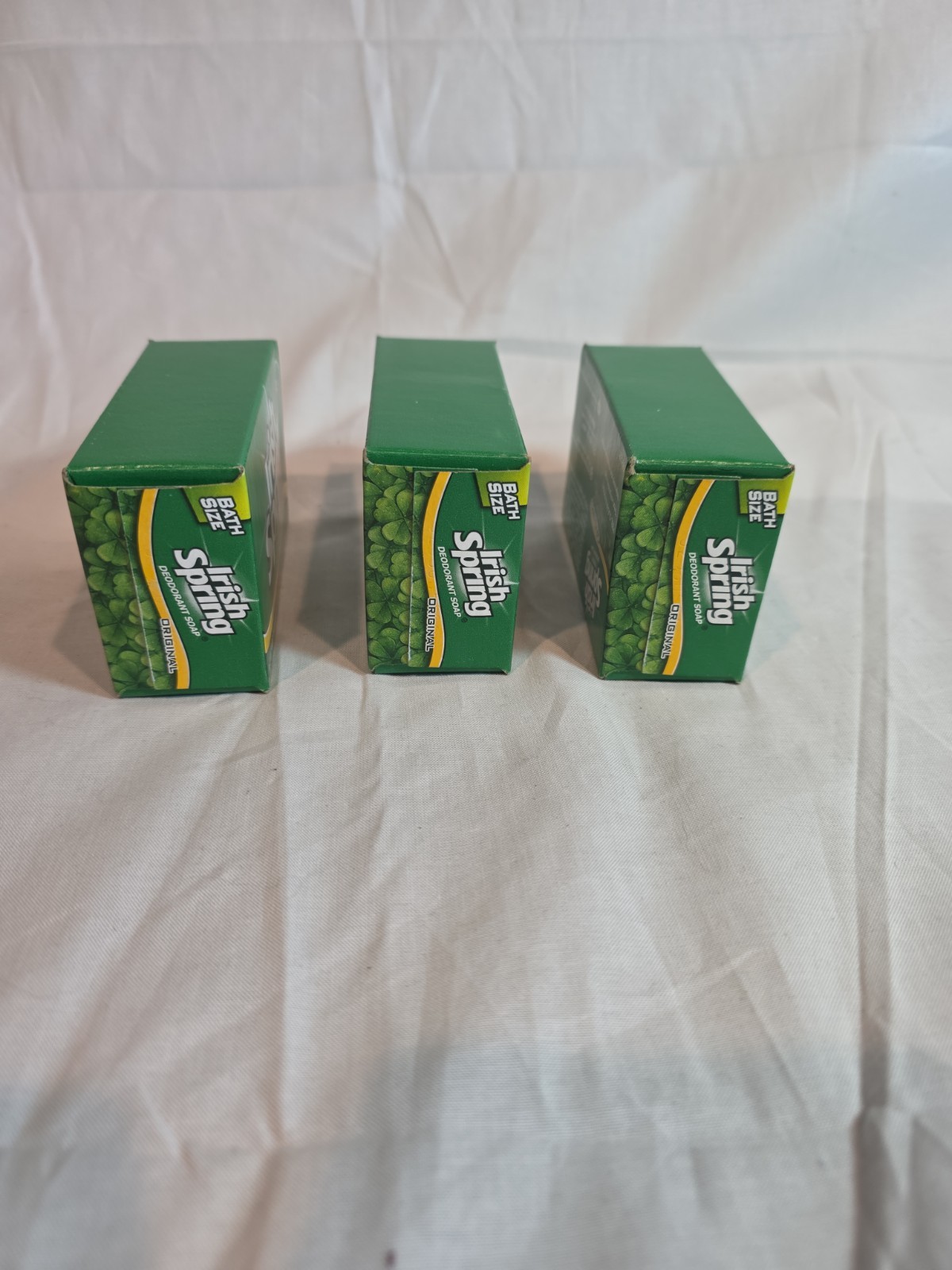 Lot of 3 IRISH SPRING Deodorant Bath Size Soap 4 oz Original Scent