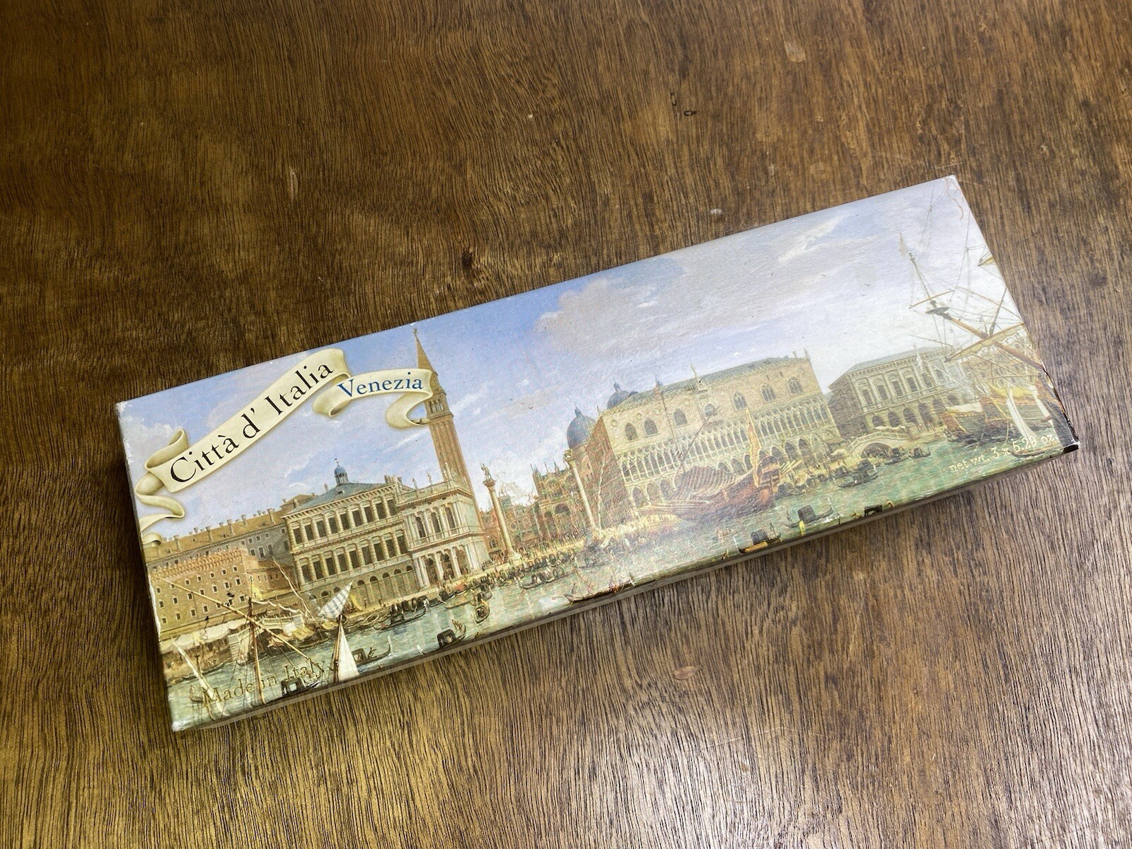 Italian Soap Città d’ Italia Venezia Luxury Round 3 Bars Sealed Box