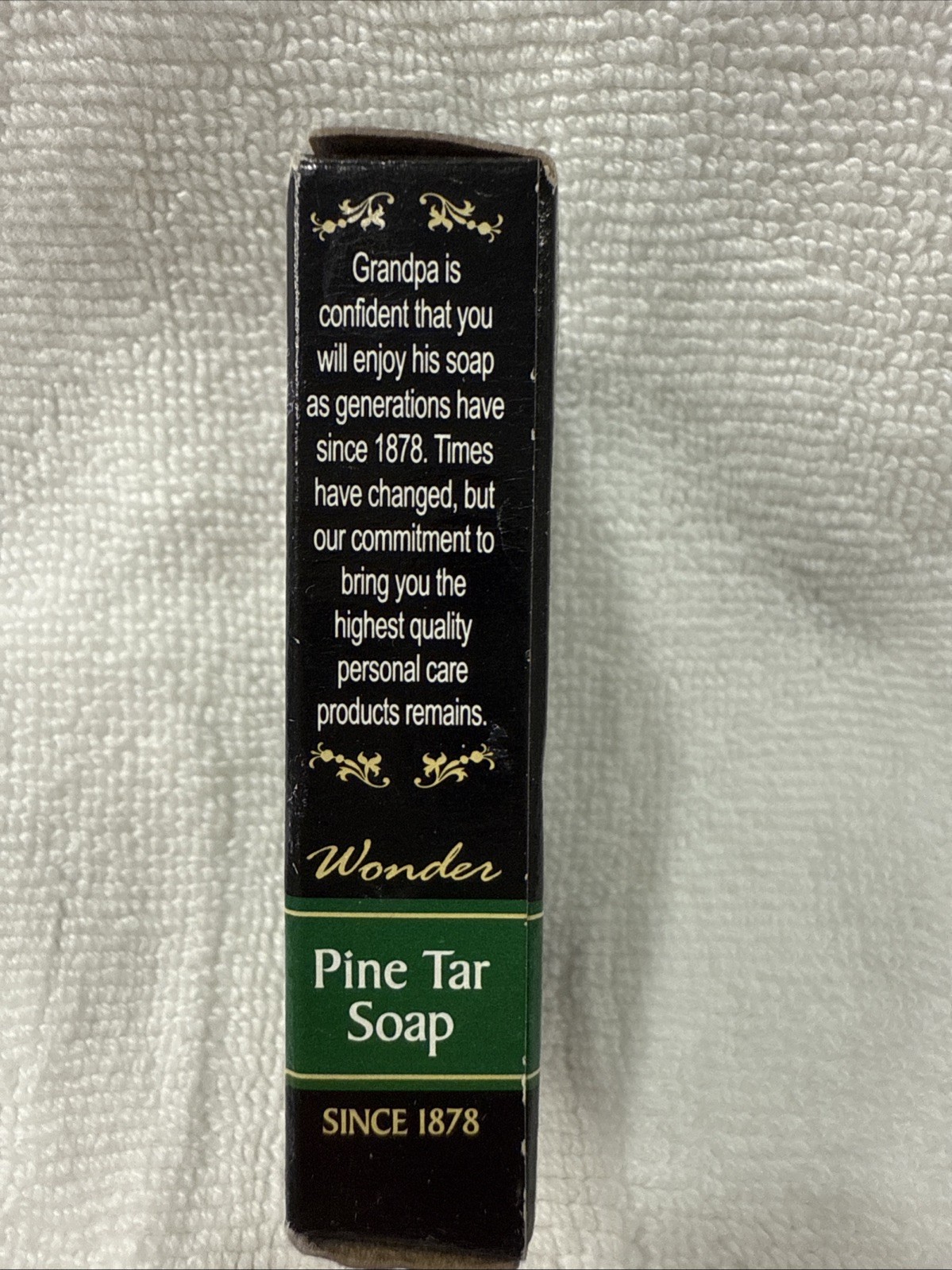 Grandpa’s Pine Tar Soap 1.25 oz Bar New Trial size