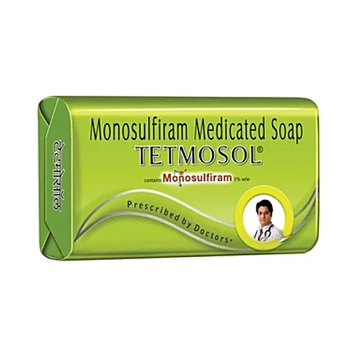 Tetmosol Medicated Soap (100g x 2) with 5% Monosulfiram for Healthy Skin Care