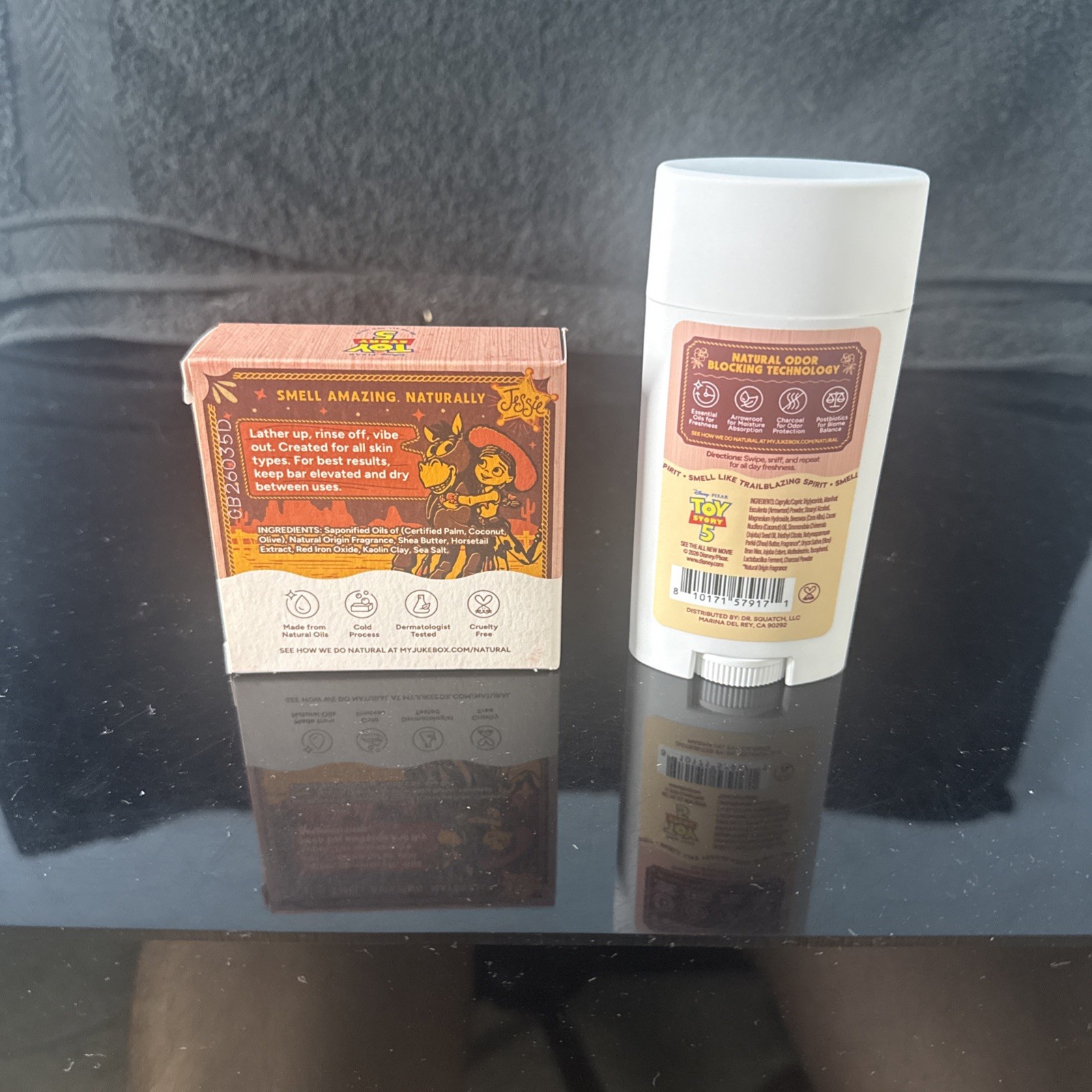 DR SQUATCH JUKEBOX TOY STORY 5 SOAP & DEODORANT COWGIRL COURAGE.