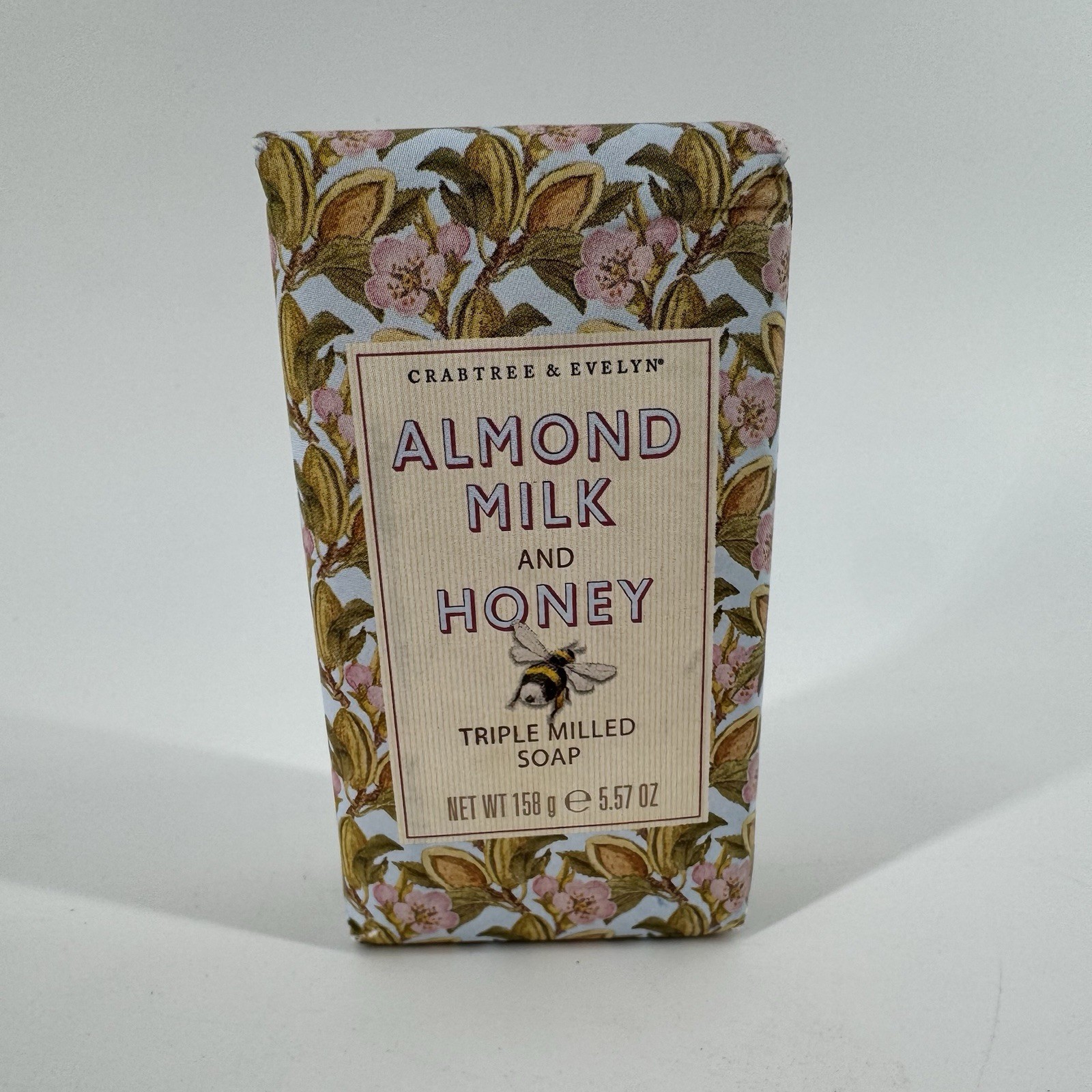 Crabtree & Evelyn ALMOND MILK & HONEY Triple Milled Soap 5.6 oz New Old Stock