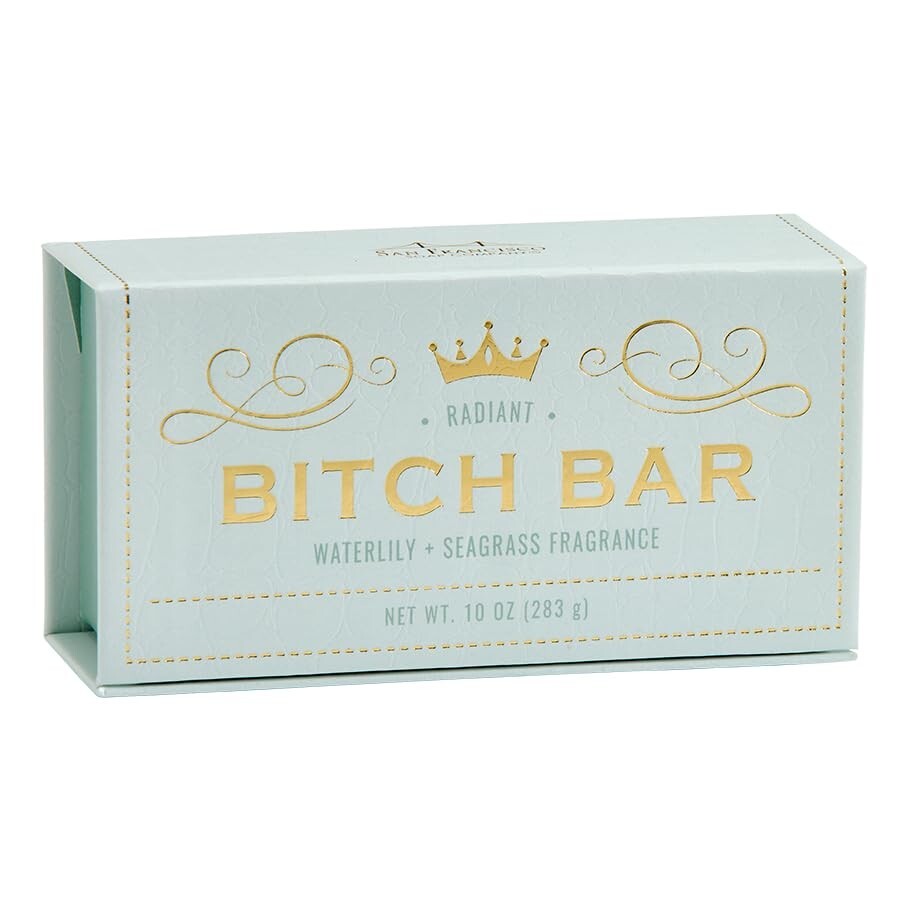 San Francisco Soap Company Btch Bars – 10oz -Waterlily & Seagrass