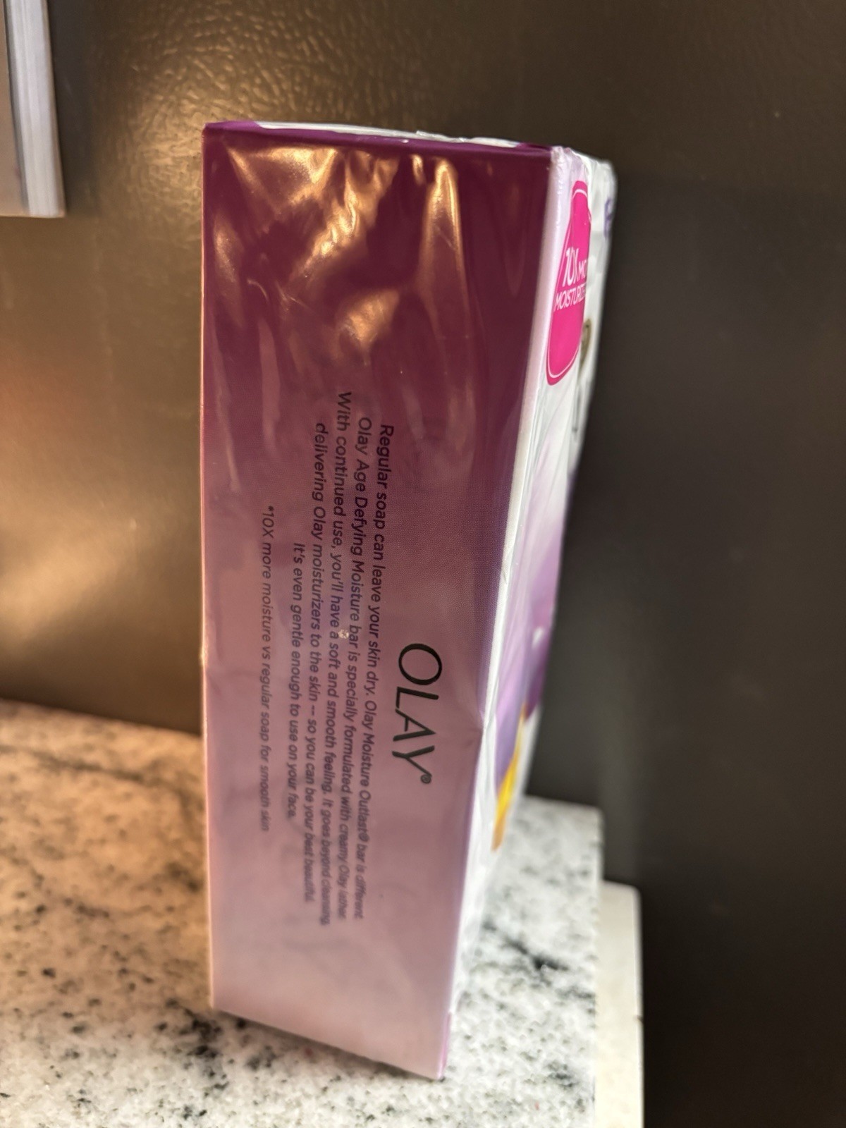 Olay Moisture Outlast Age Defying Cleansing Vitamin E Bars 3.75 oz each (6 bars)