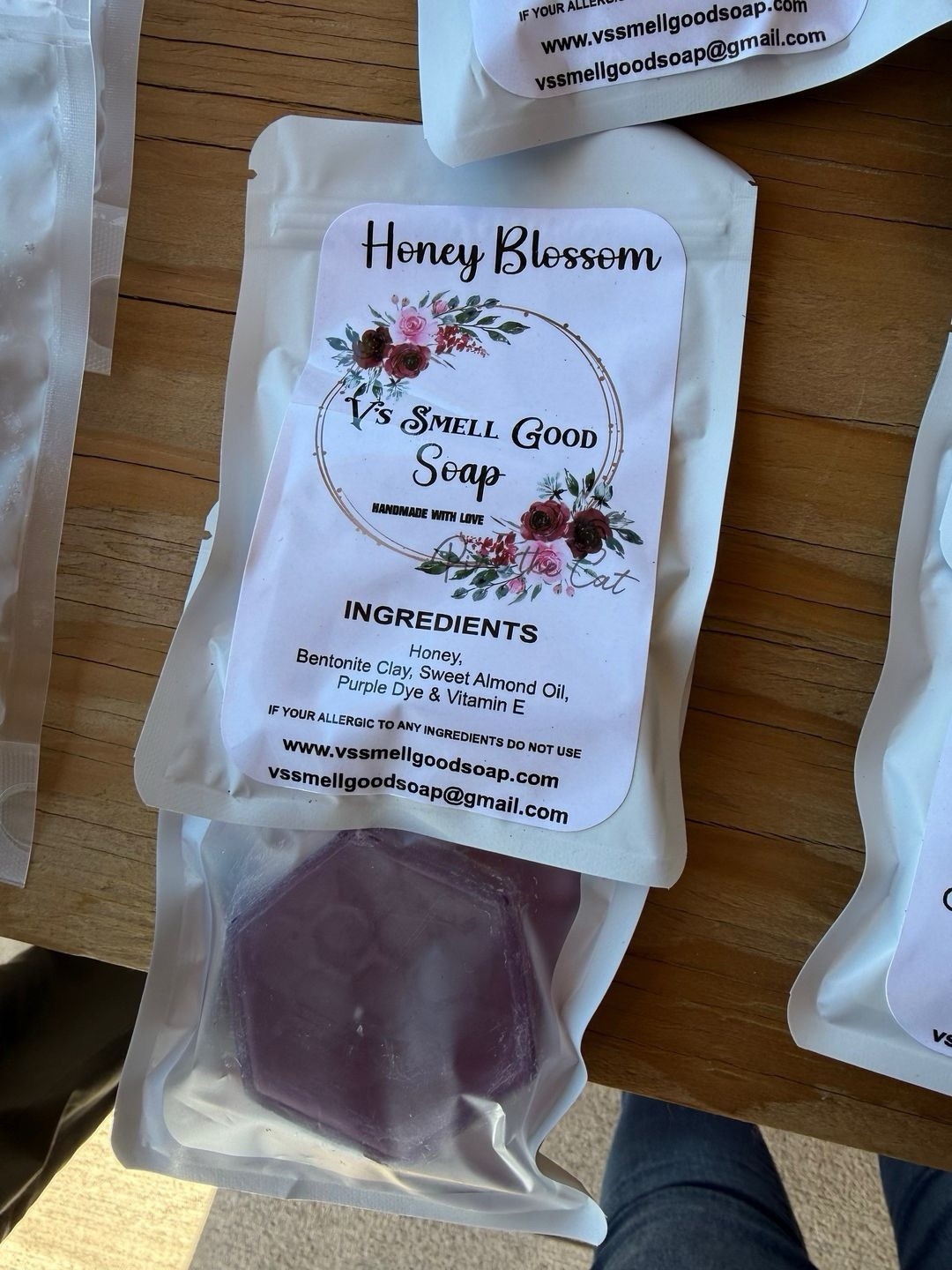 V’s Smell Good Soap Handmade Moisturizing Body Bar Soap Assorted Scents & Shapes