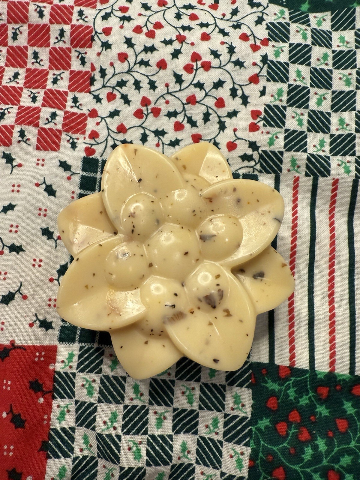 Handmade Goat Milk Soap Flower Lemongrass & Chrysanthemum Vegan Organic Natural