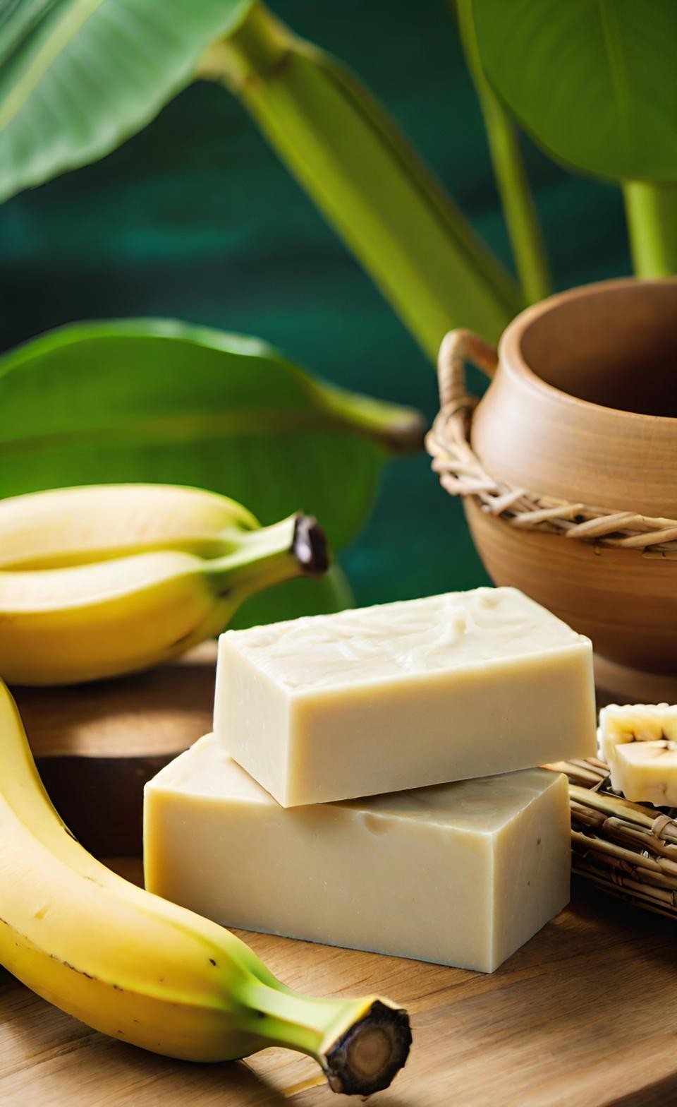 Banana Handmade Organic Soap Bar Natural Oil Wonderful Scent Premium Body