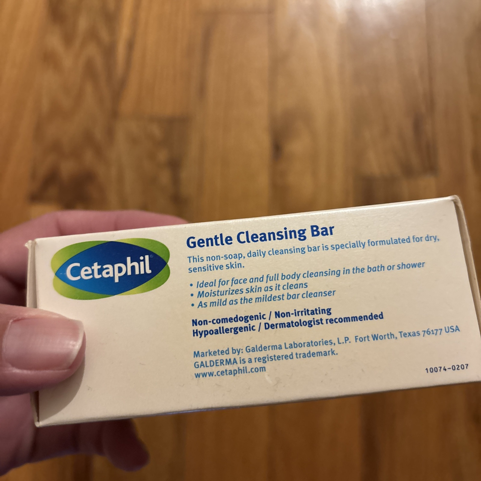 Cetaphil Gentle Cleansing Bar, For Body & Face, 4.5 oz (127 g) NEW
